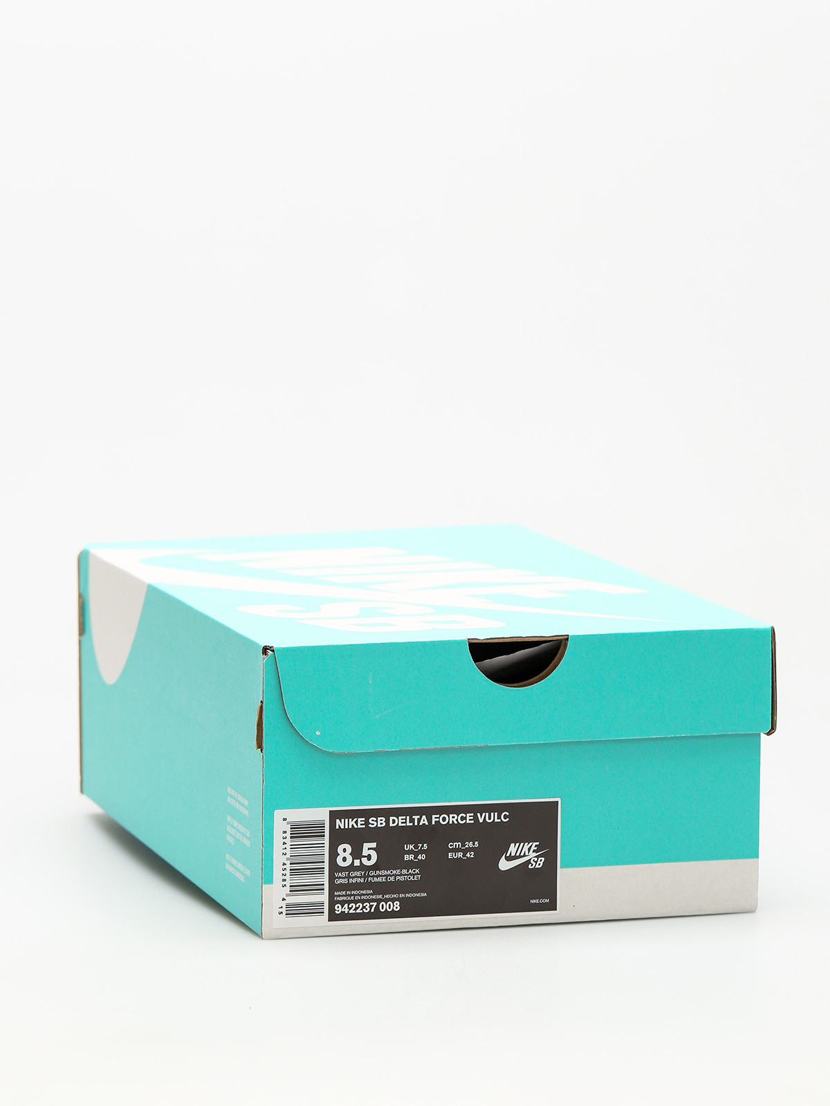 Nike SB Shoes Sb Delta Force Vulc (vast grey/gunsmoke black red crush)