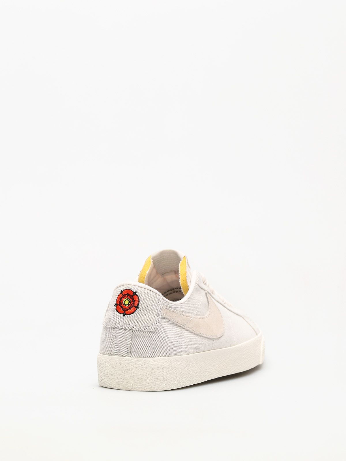 Nike SB Shoes Sb Zoom Blazer Low Canvas Deconstructed (phantom/light bone habanero red)