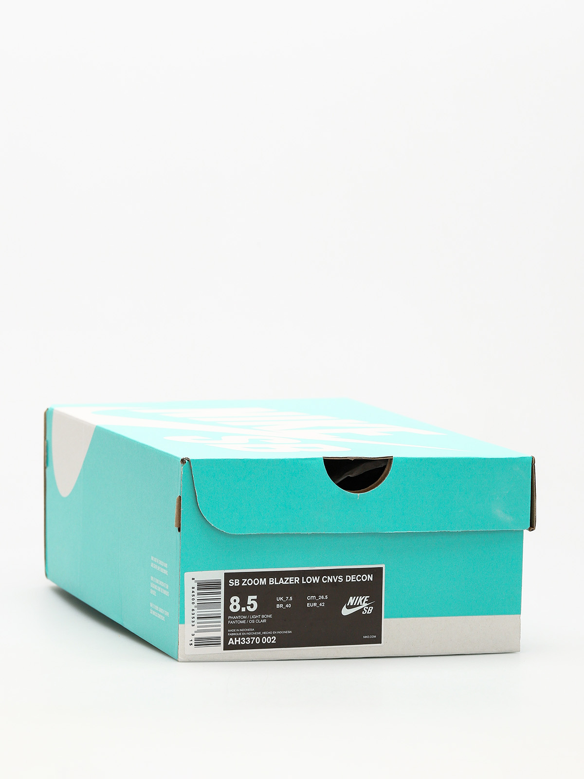 Nike SB Shoes Sb Zoom Blazer Low Canvas Deconstructed (phantom/light bone habanero red)