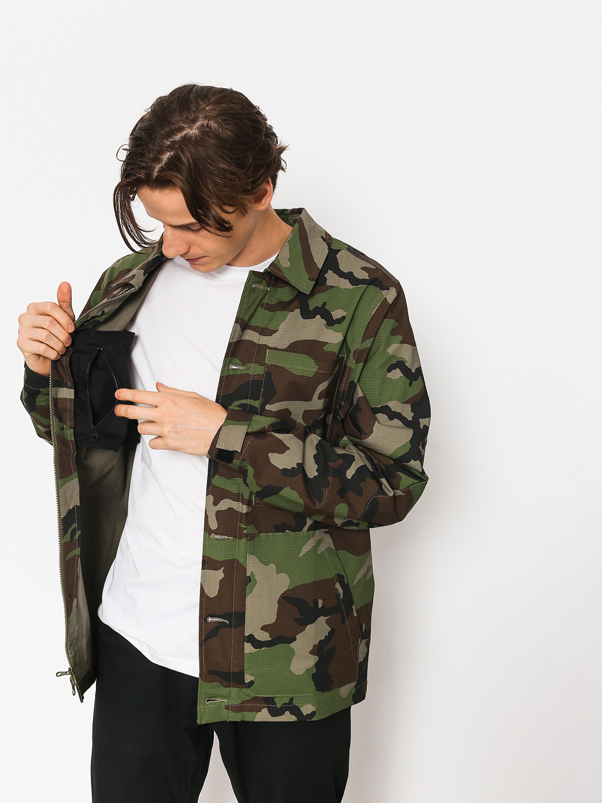 Nike SB Jacket Sb Flex Camo (medium olive/black)