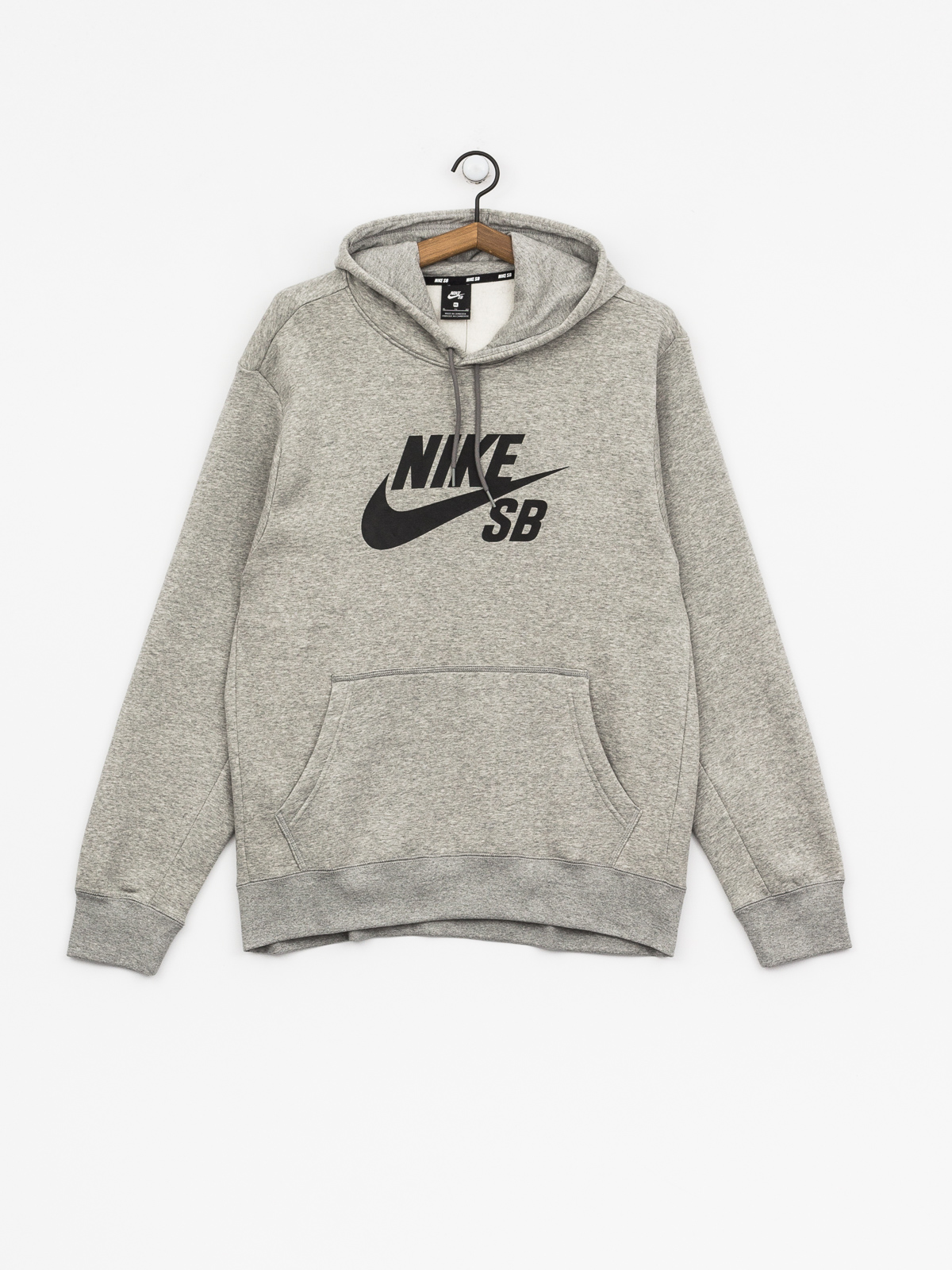 Nike SB Hoodie Sb Icon HD (dk grey heather/black)