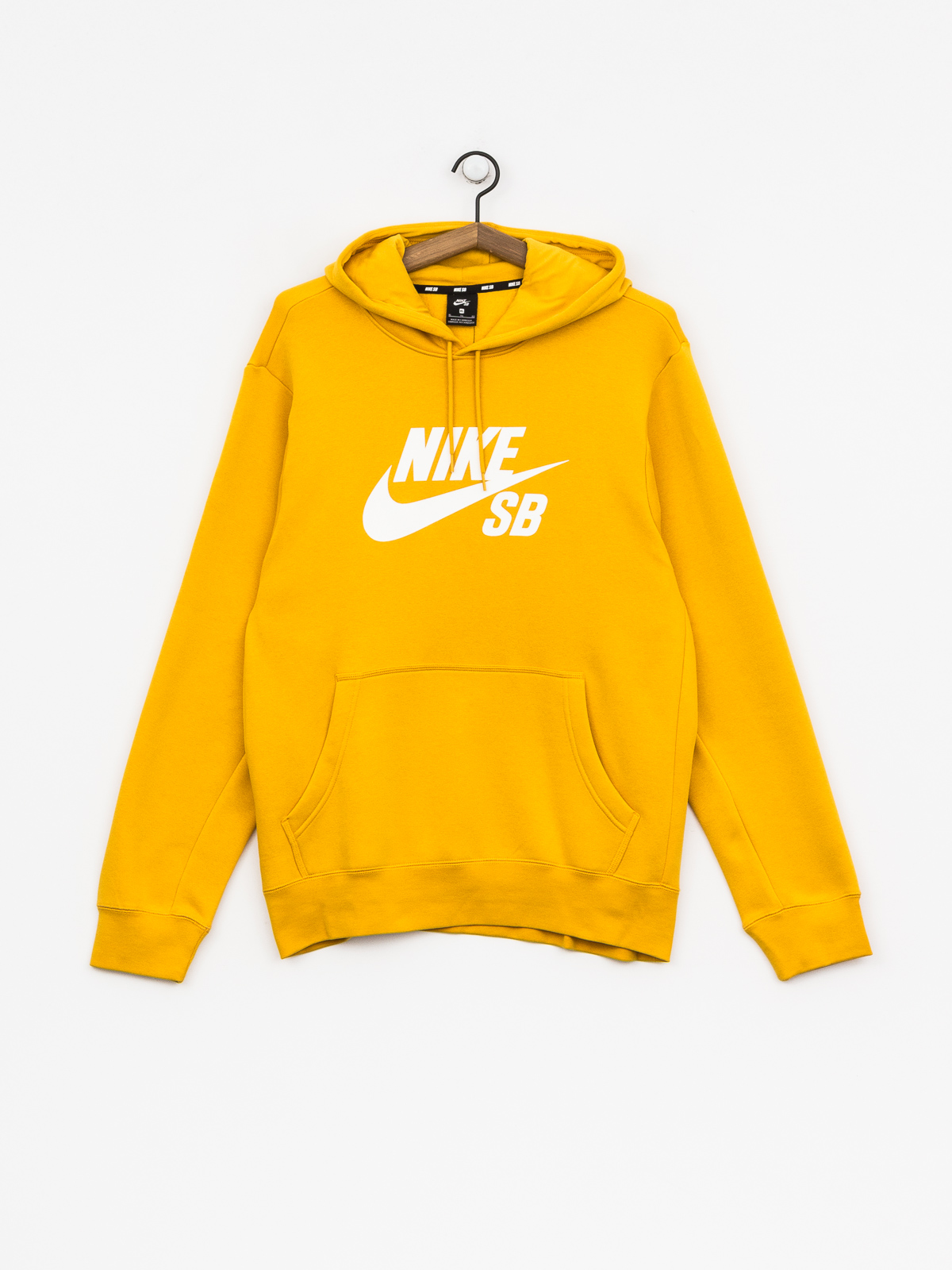 Nike SB Hoodie Sb Icon HD (yellow ochre/white)
