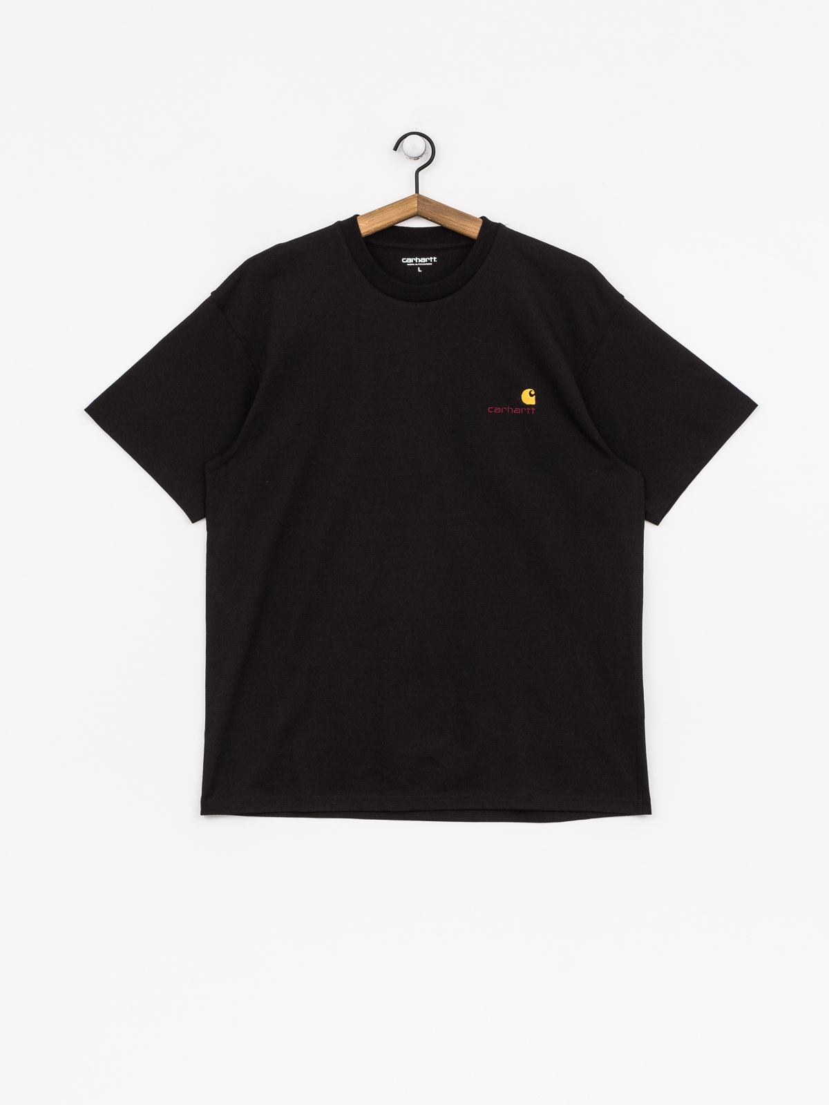 Carhartt WIP T-shirt American Script (black)