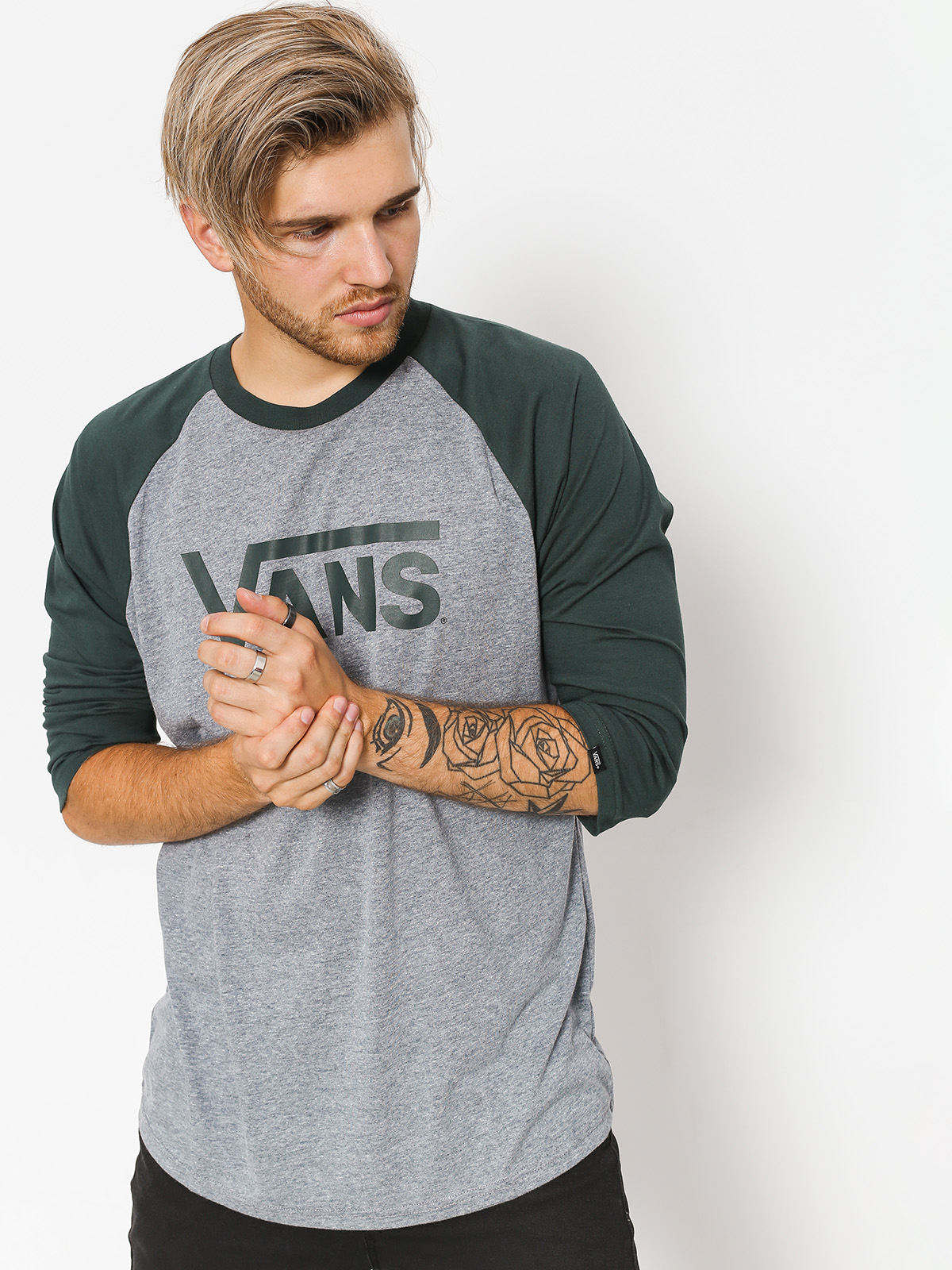 Vans raglan hotsell t shirt mens