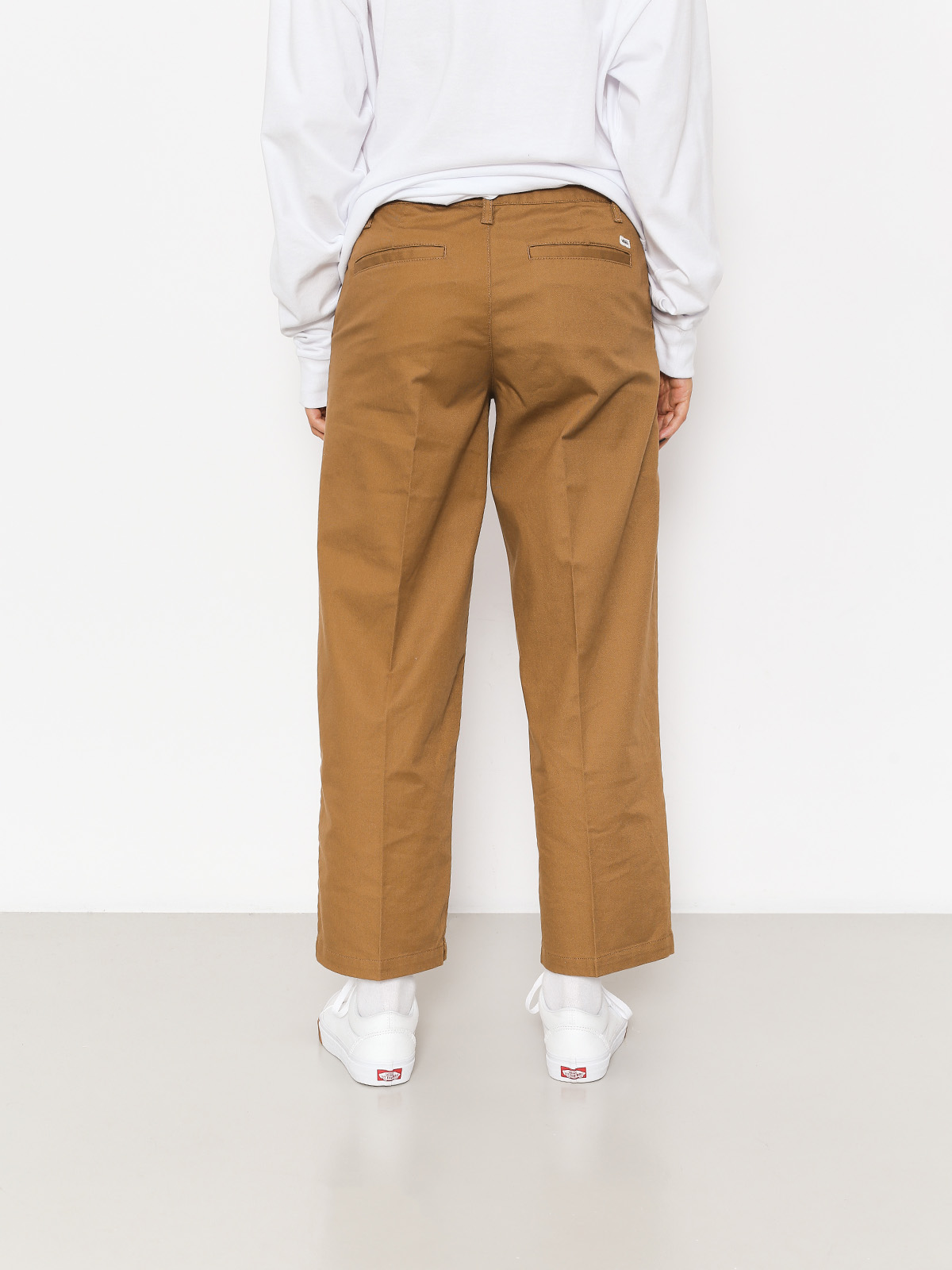 vans authentic wide leg pant