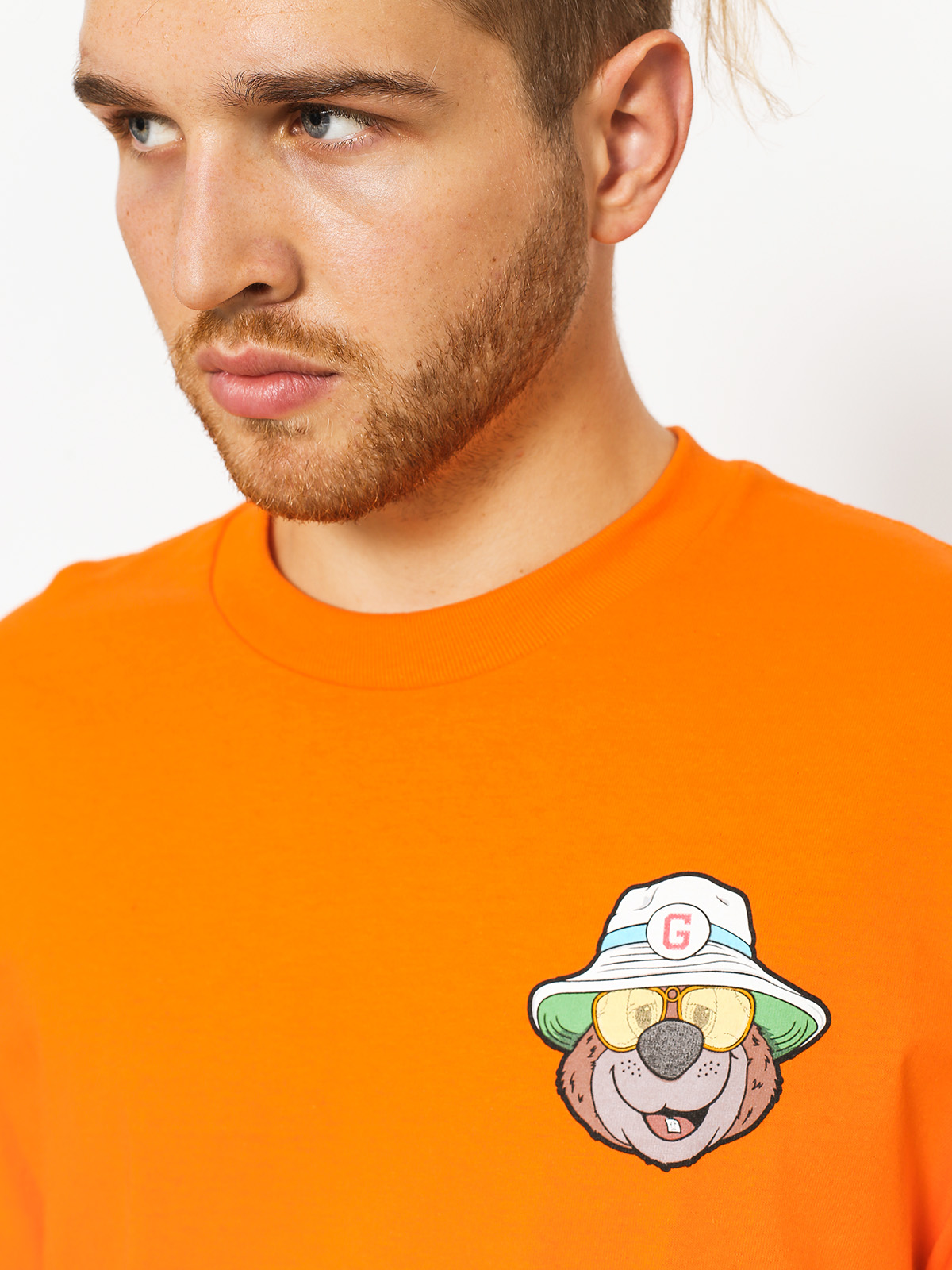 Grizzly Griptape T-Shirt Bear & Loathing (orange)