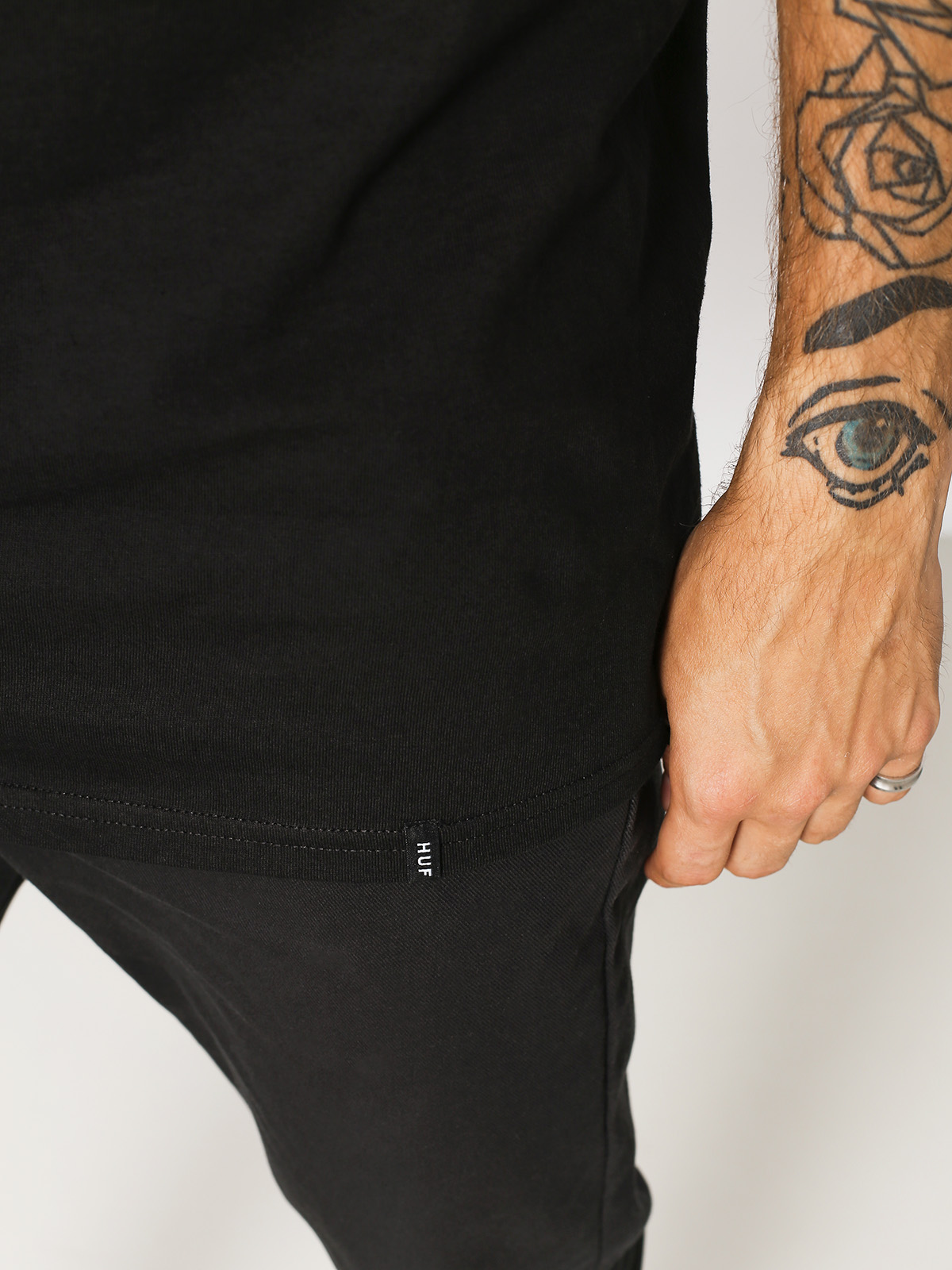 HUF T-shirt Fuck It Flag (black)
