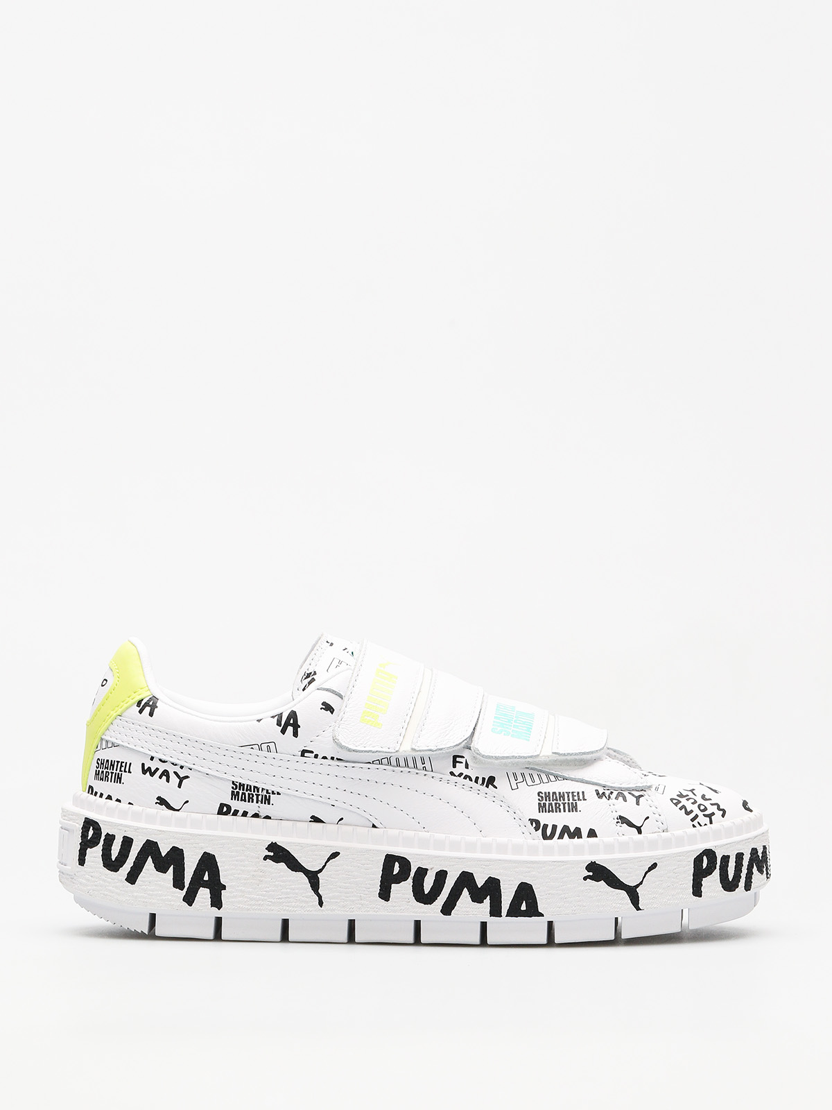 Puma Shoes Platform Trace Strap x SHANTELL MARTIN Wmn white