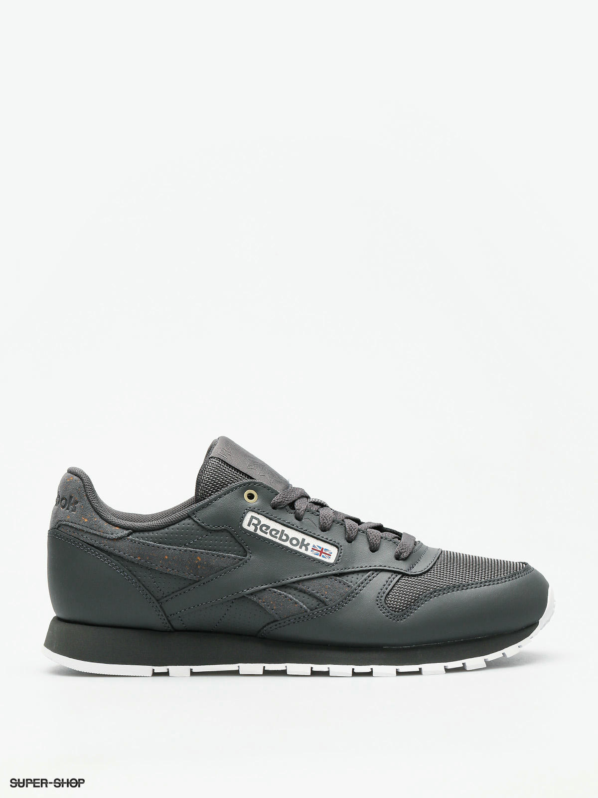 Reebok Shoes Cl Leather Mu (mc stealth/banana/white)