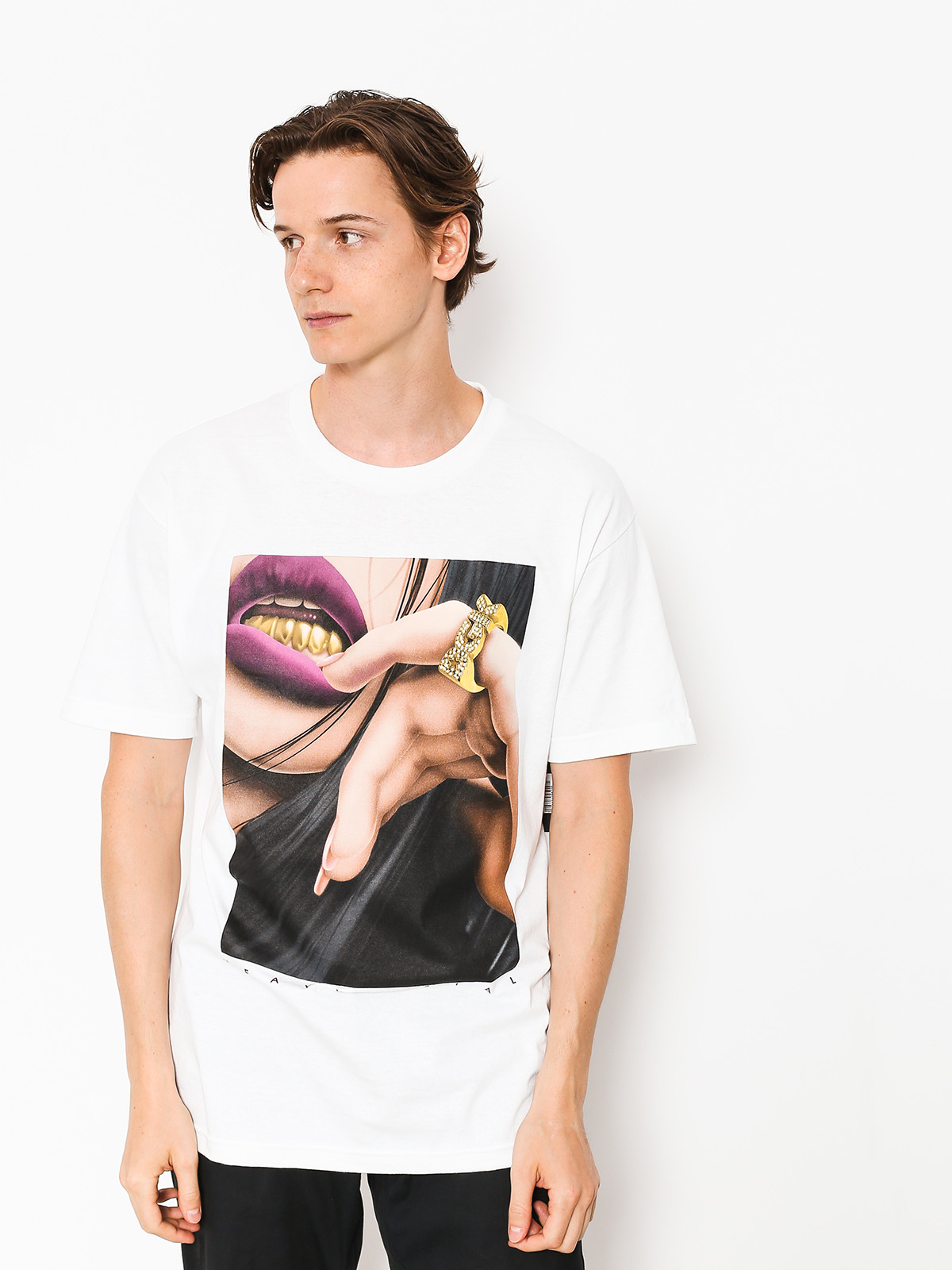 DGK T-shirt Heavy Metal (white)