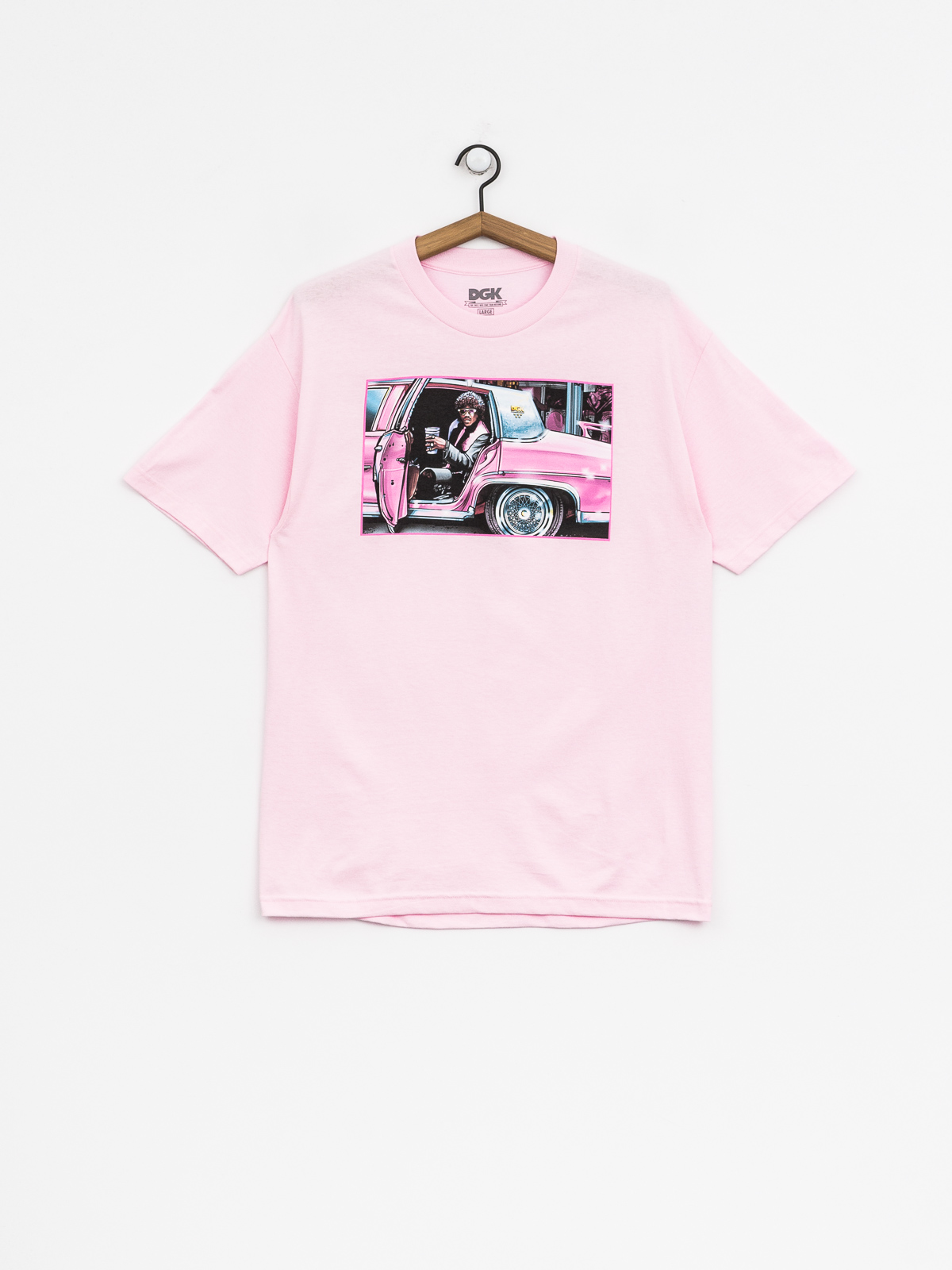 DGK T-shirt Dont Spill My Yak (pink)