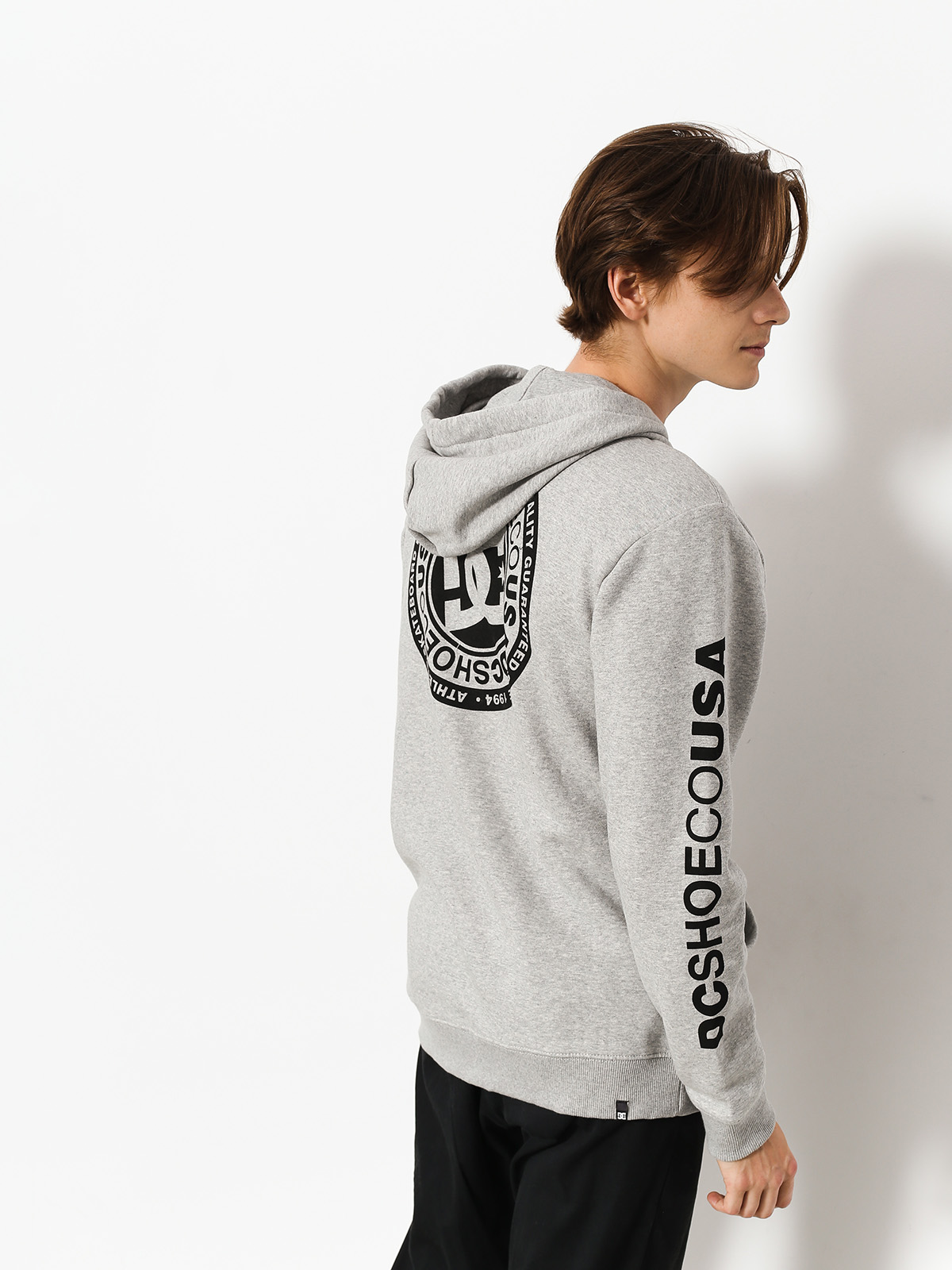 DC Hoodie Circle Star ZHD (grey heather)