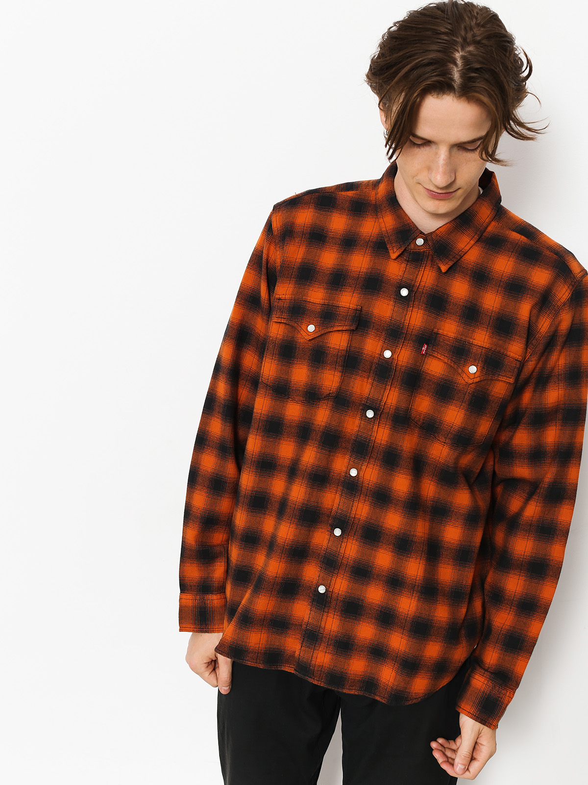 levis brown shirt