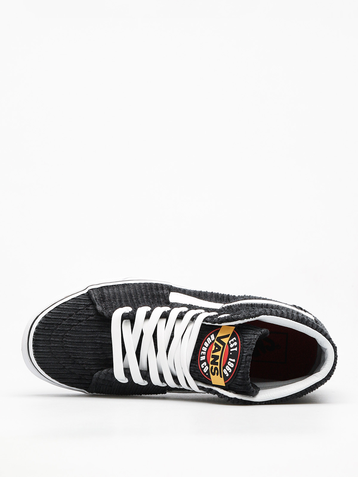 vans black and white design