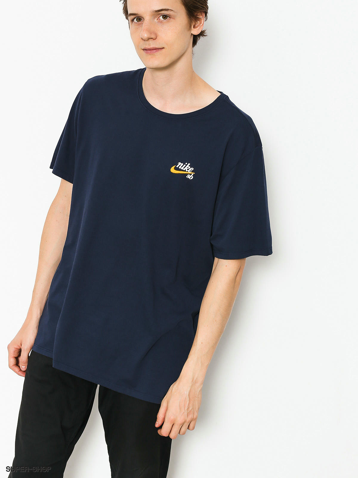 Yellow and blue nike hot sale shirt