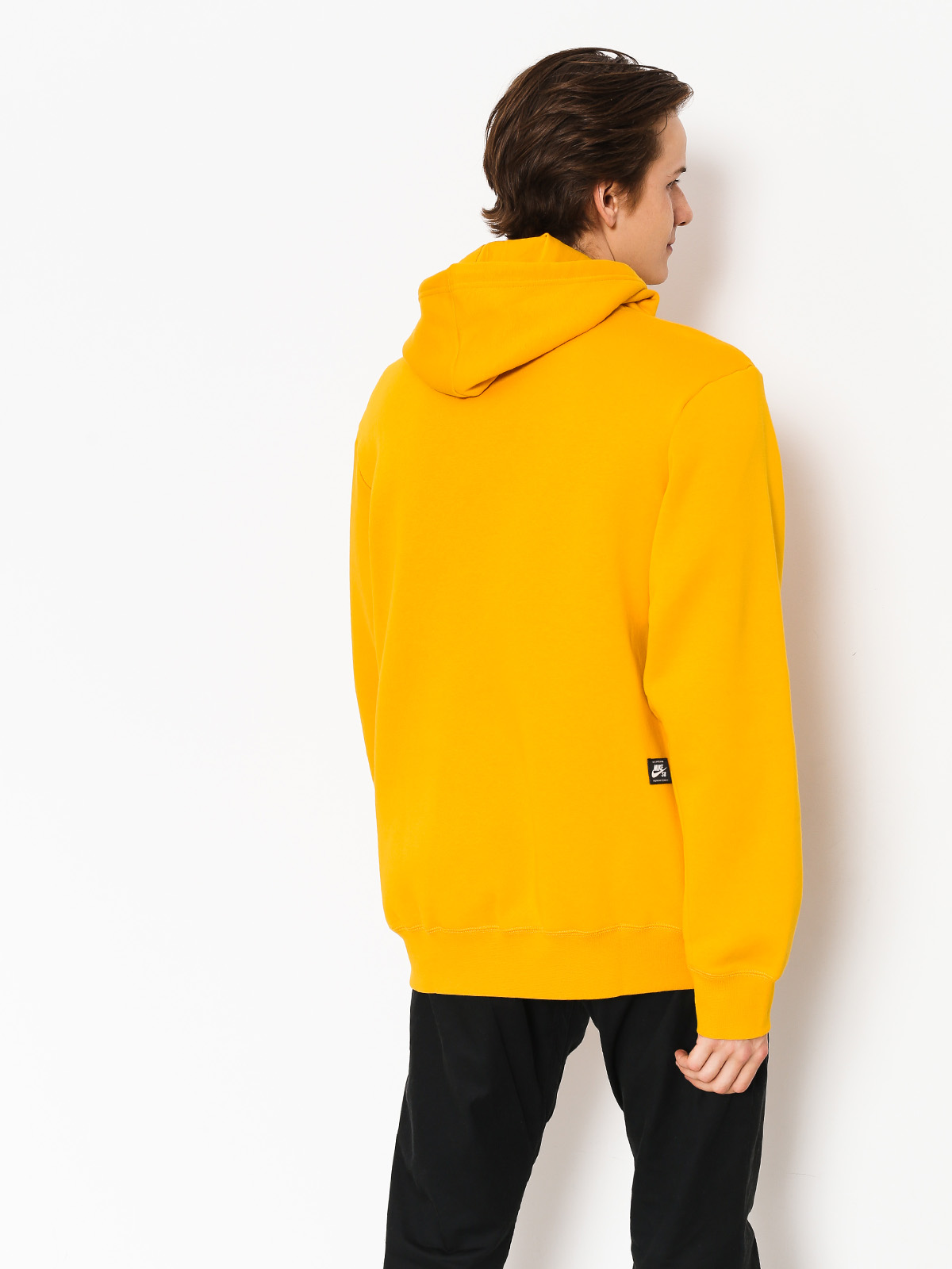 Nike SB Hoodie Sb Icon HD (yellow ochre/white)
