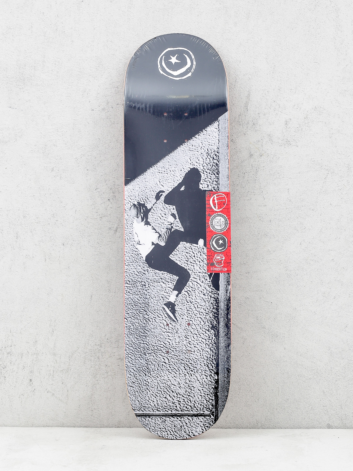 Foundation Deck Jgb Push (black/white)