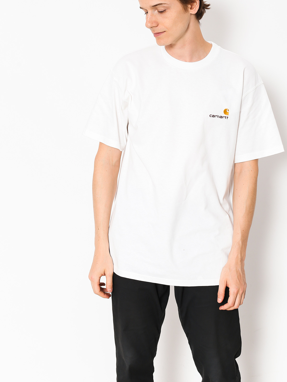 Carhartt WIP T-shirt American Script (white)