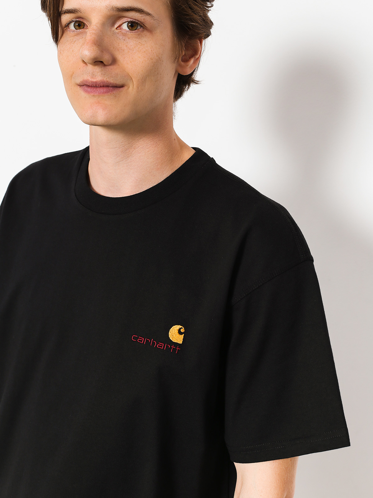 Carhartt WIP T-shirt American Script (black)