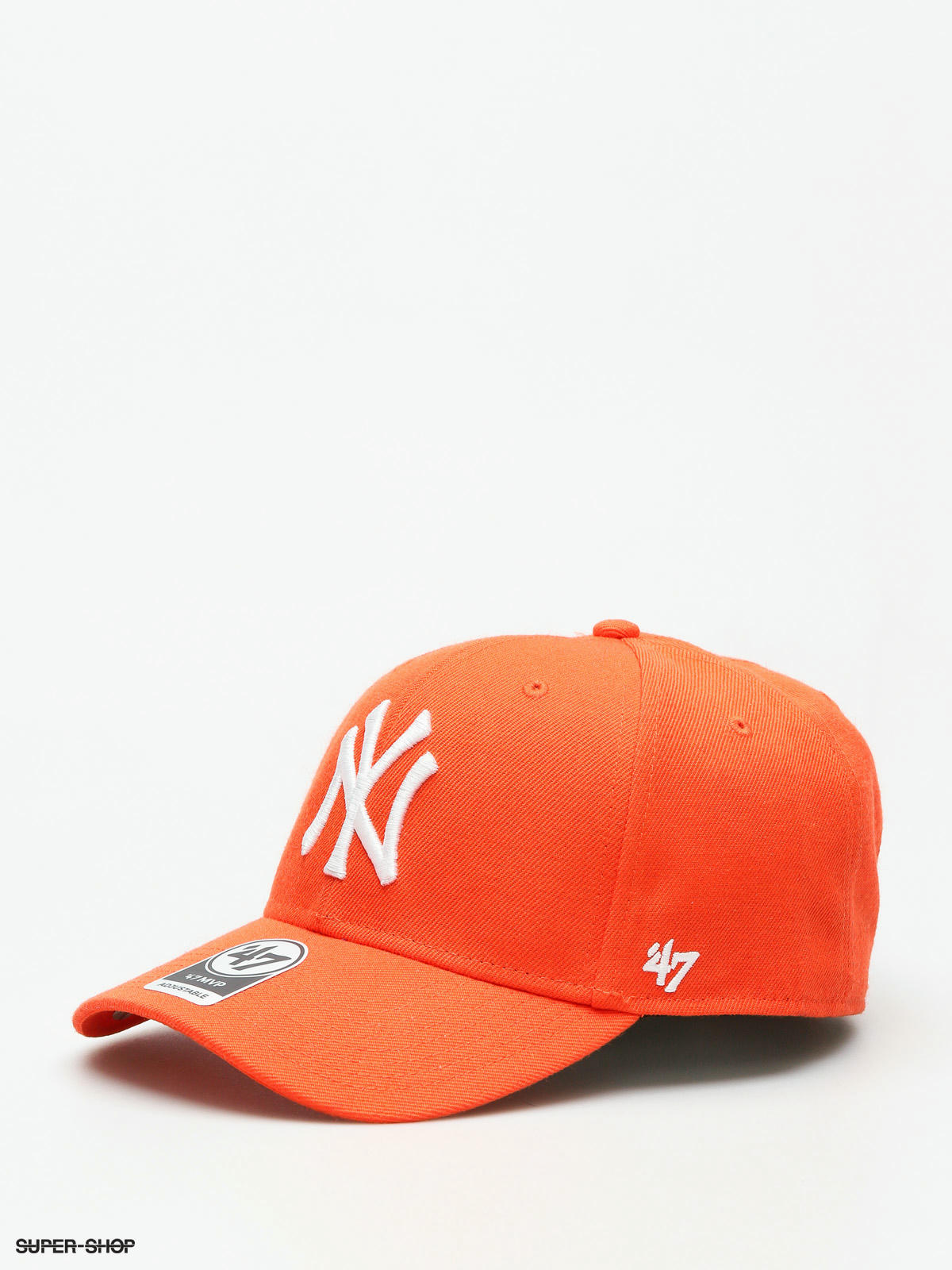 orange yankee hats