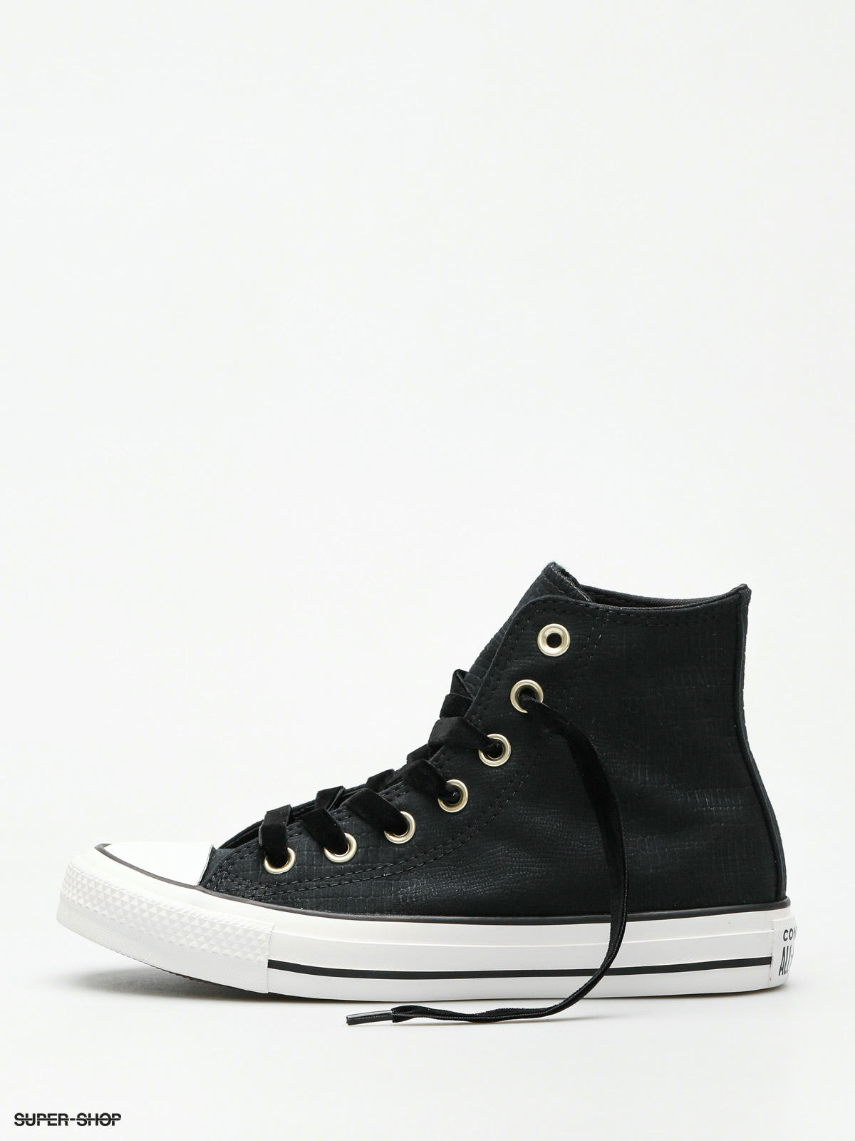 converse chuck taylor all star hi leather black