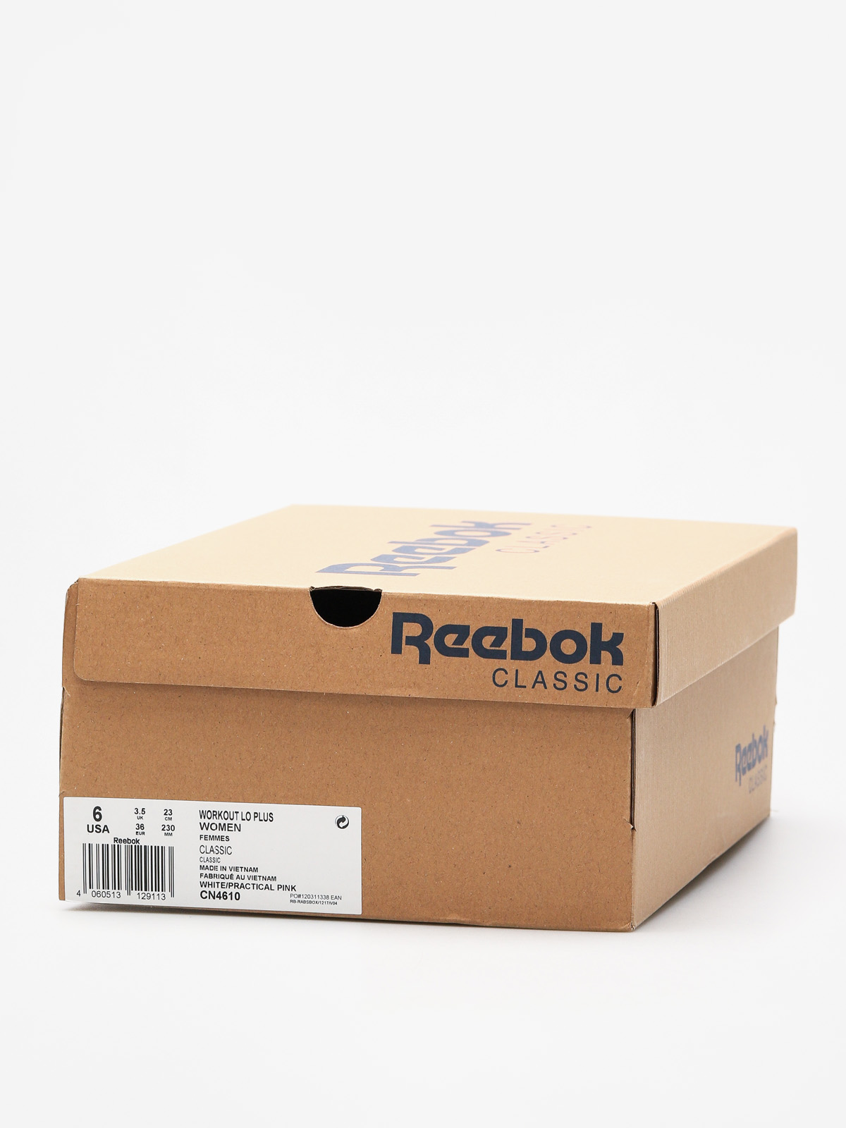 Reebok Shoes Workout Lo Plus Wmn (vintage white/practical pink)