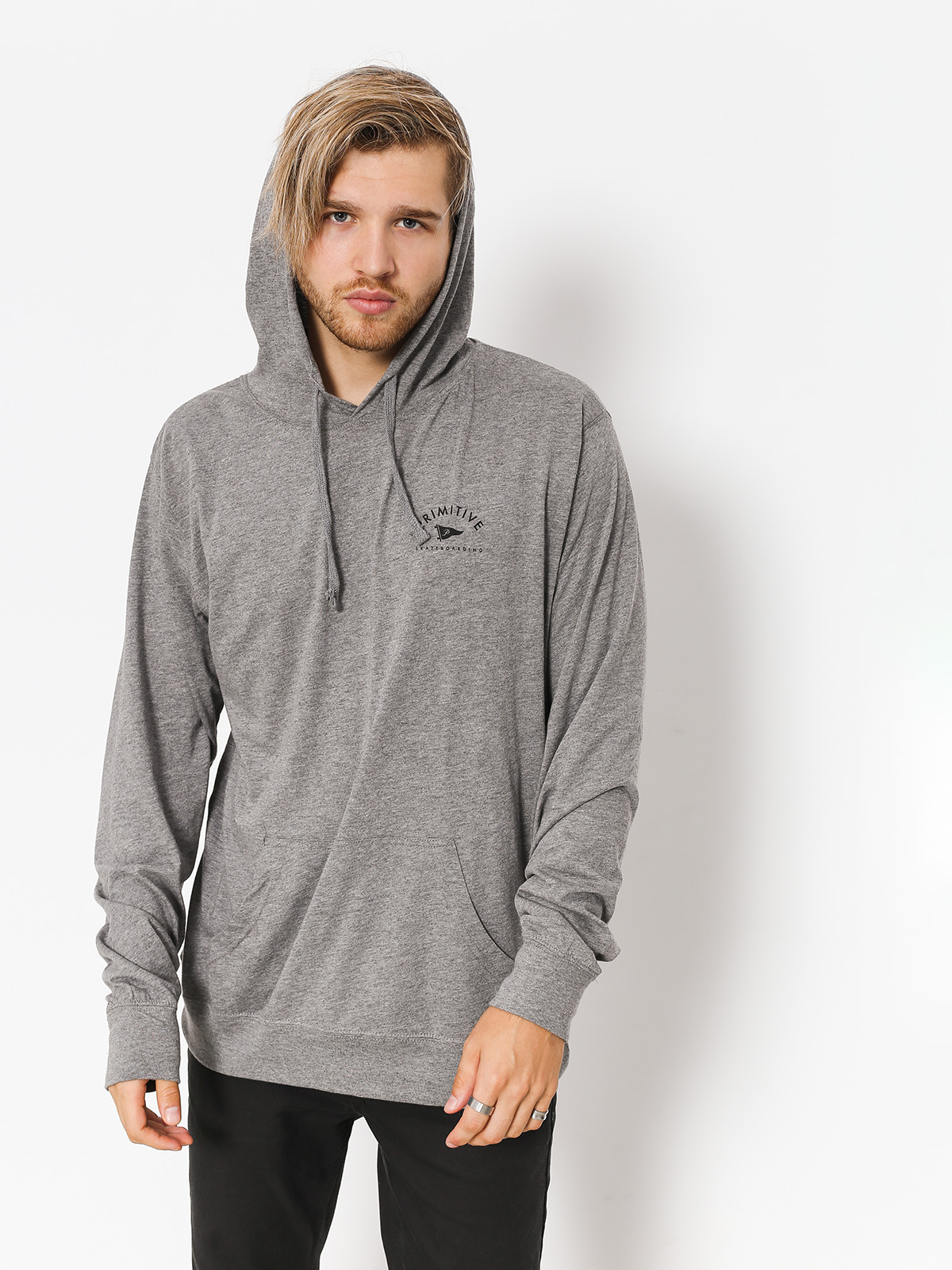 Primitive Pennant Arch HD Hoodie (athletic heahter)