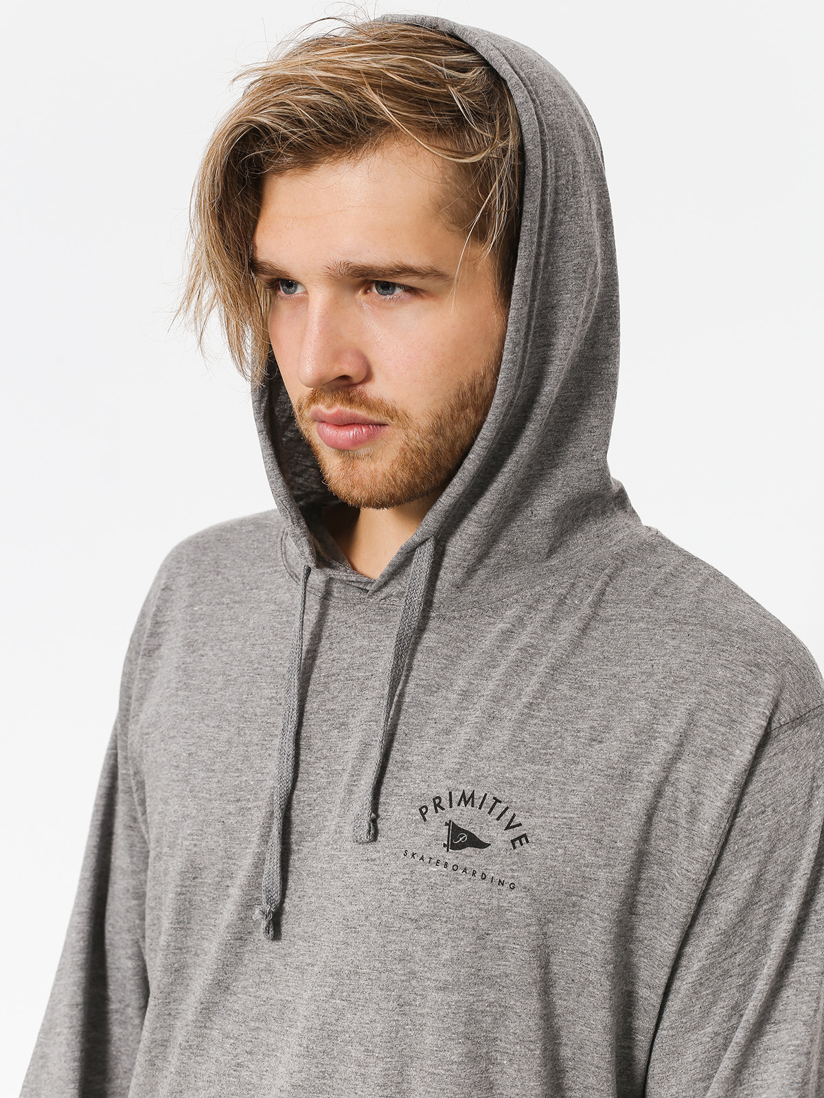 Primitive Pennant Arch HD Hoodie (athletic heahter)