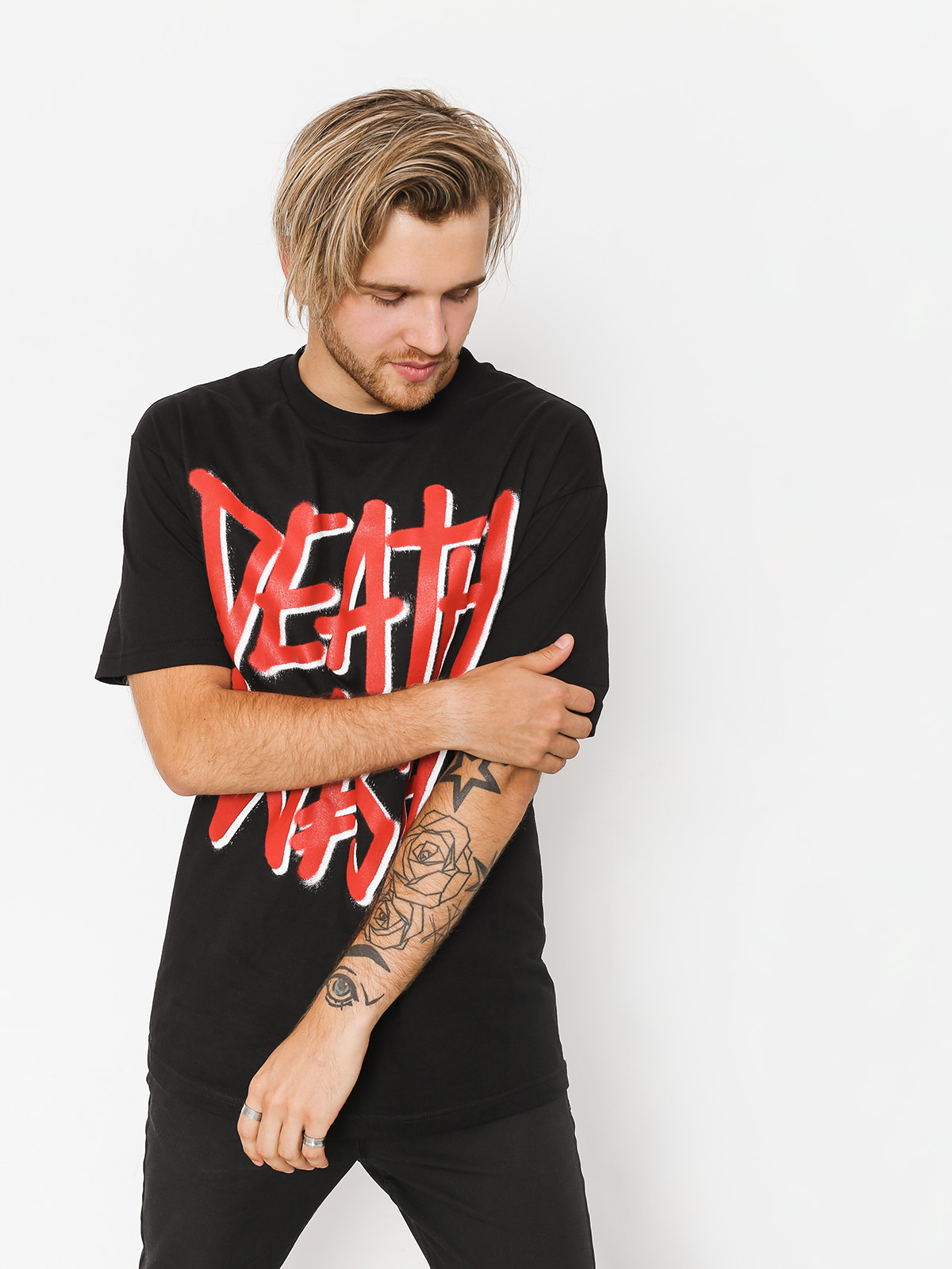 Deathwish T-shirt Deathstack - black (black)