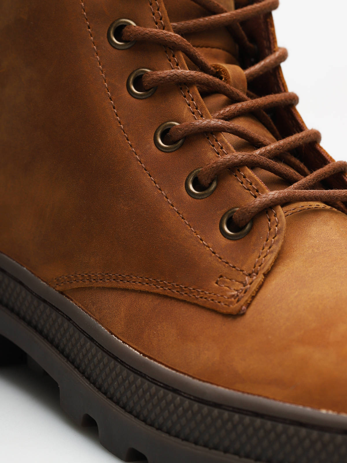 Palladium Shoes Pallabosse Mid - yellow (sunrise/dk gum)
