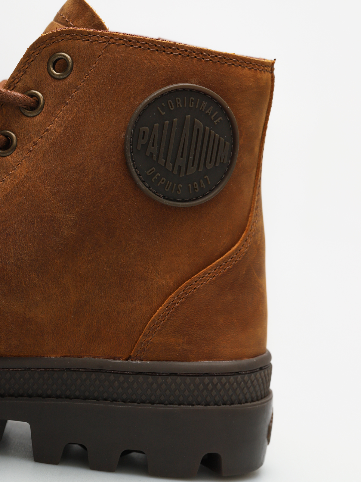 Palladium Shoes Pallabosse Mid - yellow (sunrise/dk gum)