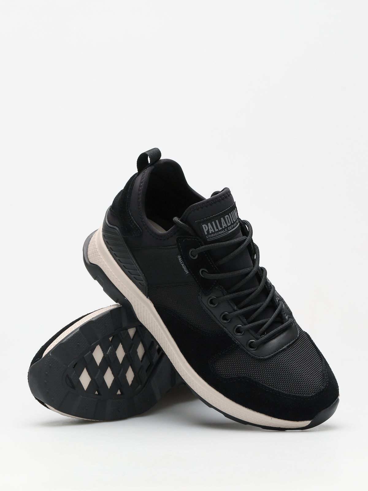 Palladium Shoes Ax_Eon Army Runner (black/black)