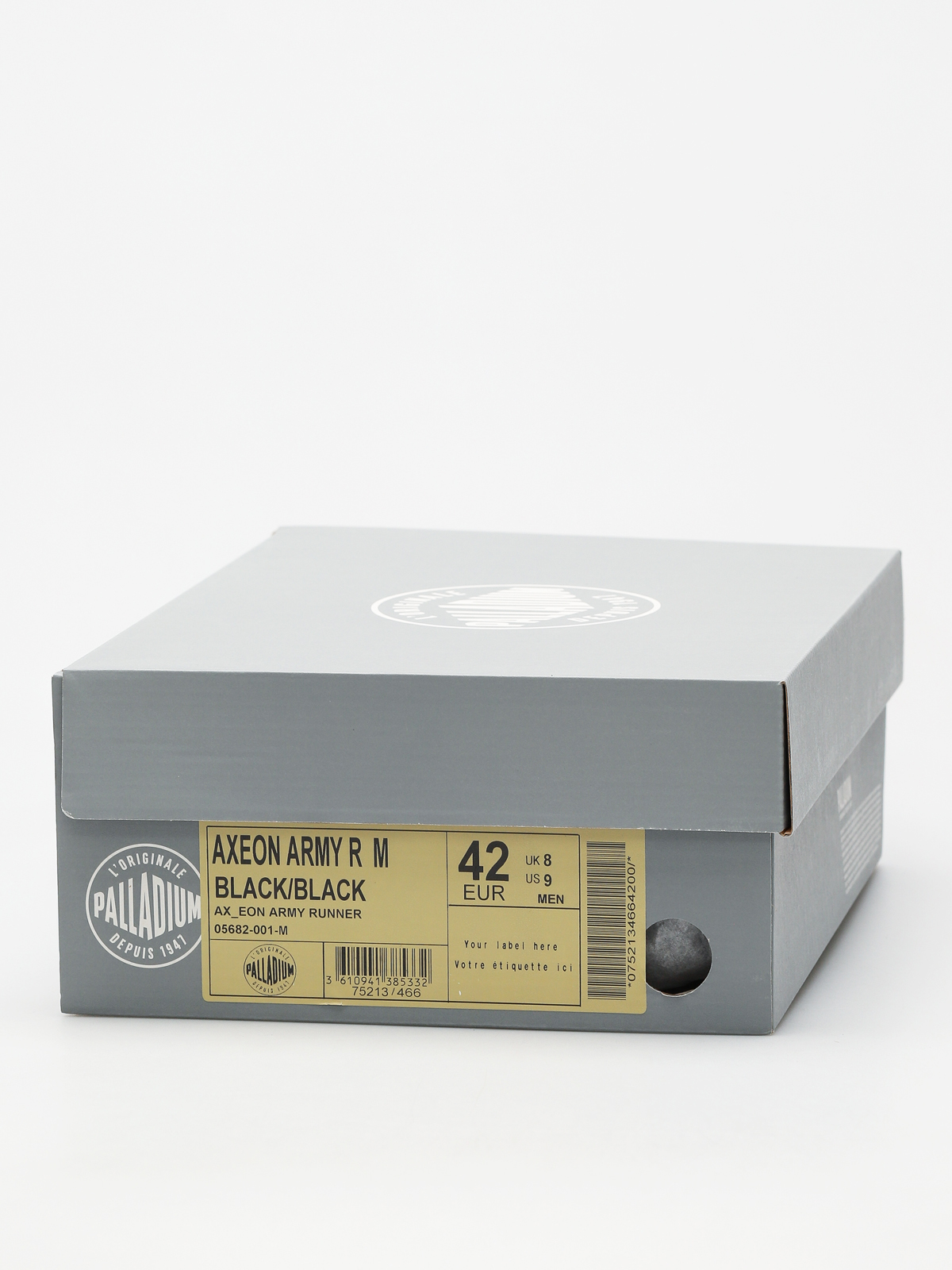 Palladium Shoes Ax_Eon Army Runner (black/black)