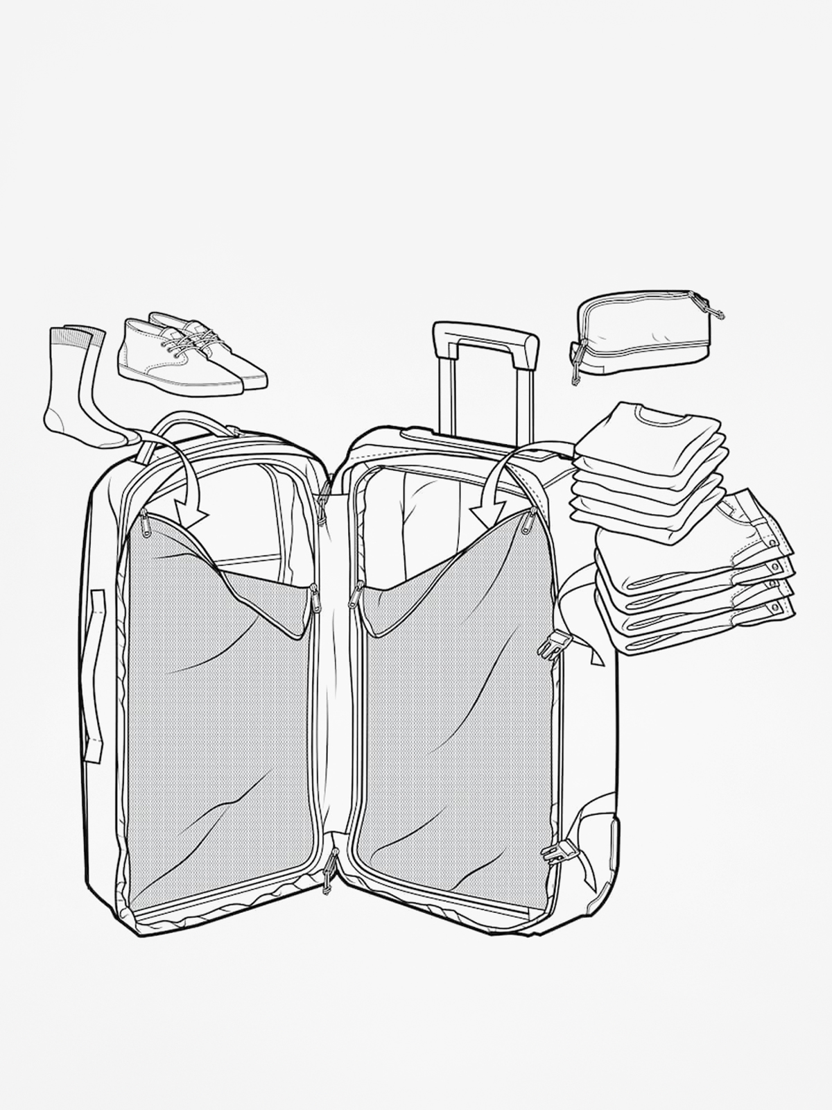 Burton Suitcase Convoy Roller (port royal slub)