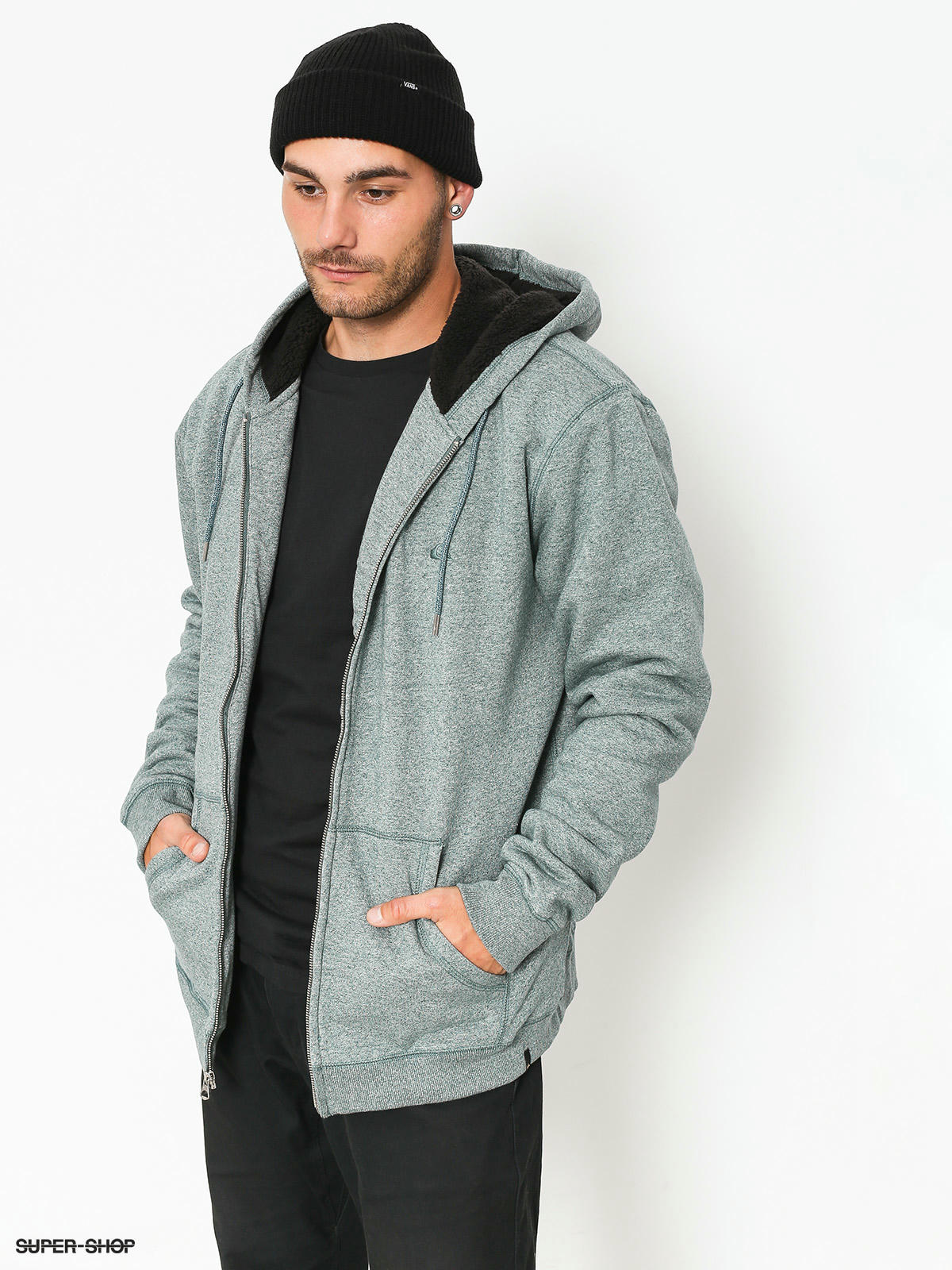 quiksilver sherpa hoodie