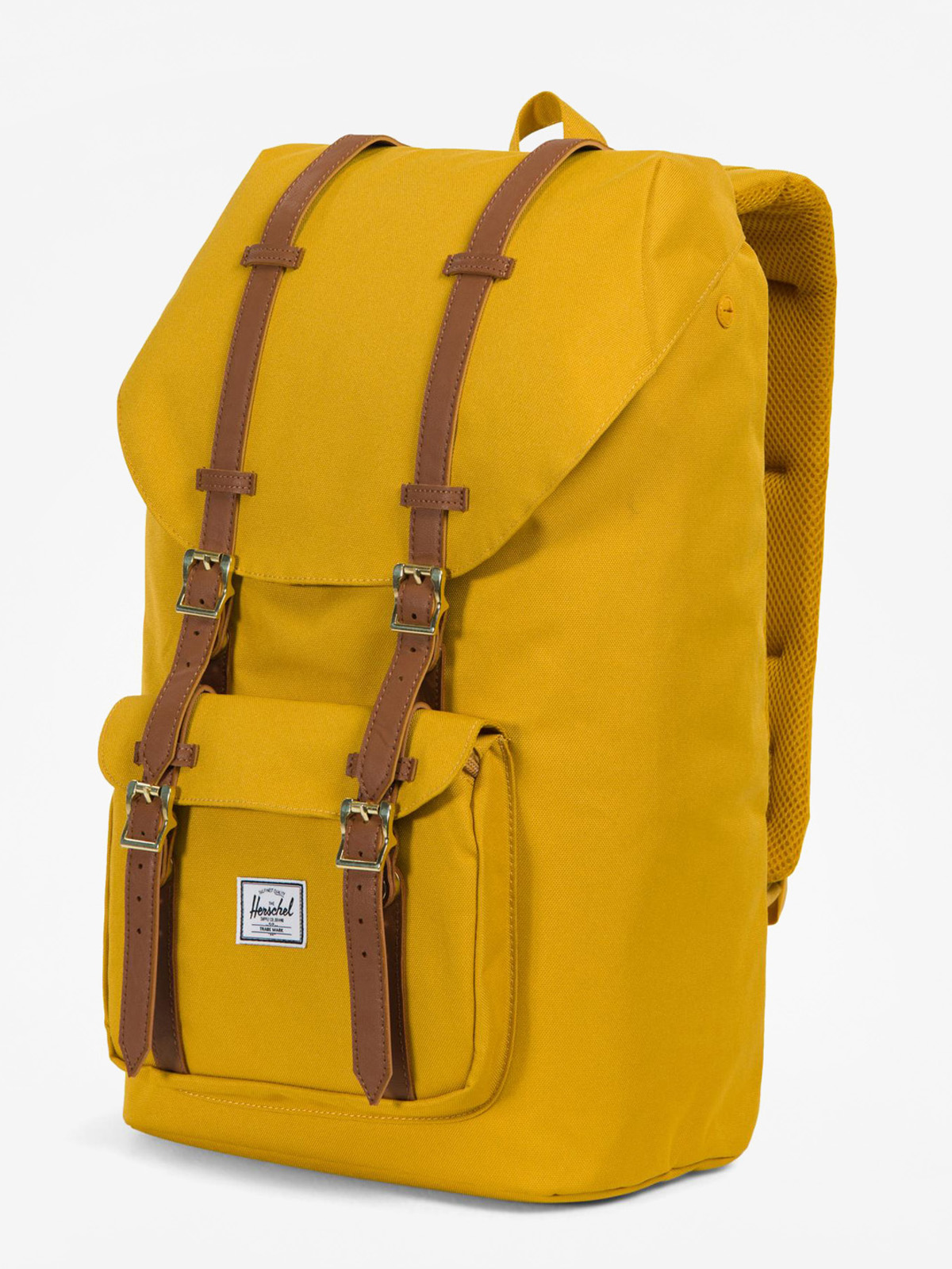 Herschel Supply Co. Rucksack Little America (arrowwood/tan synthetic leather)