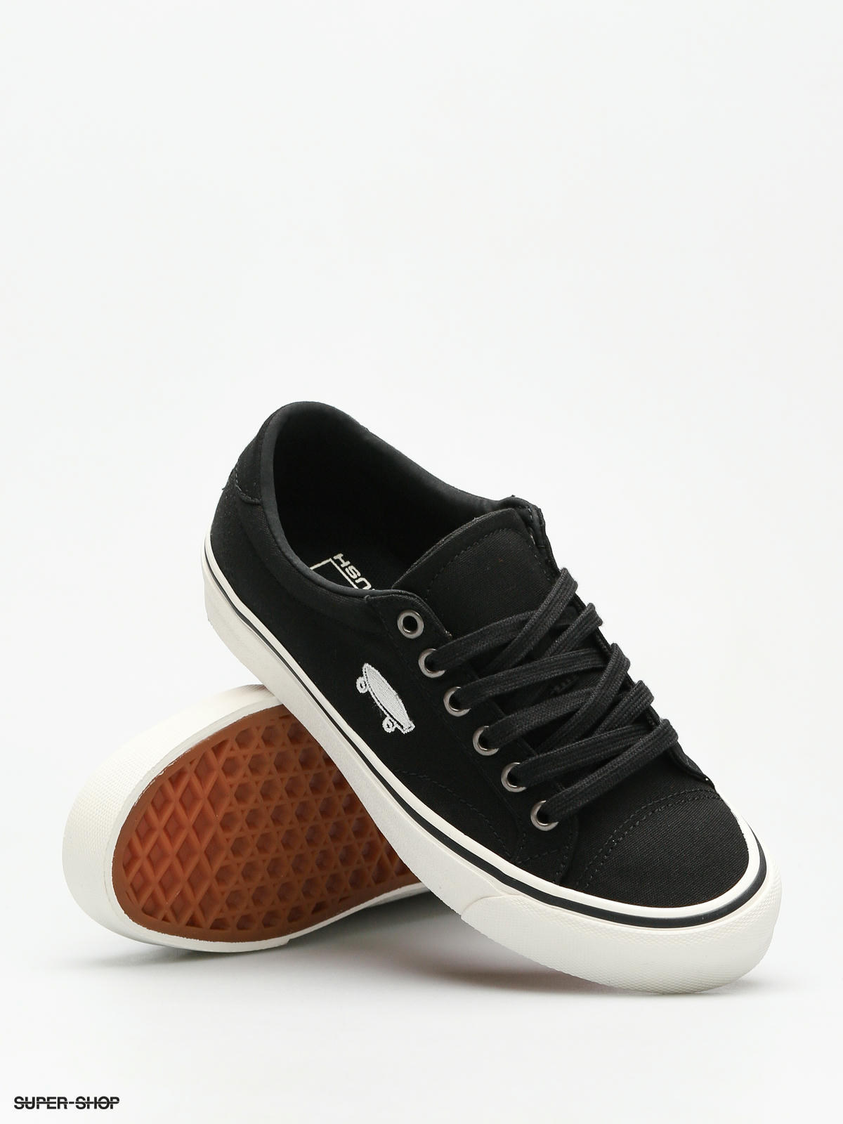 Black vans court hotsell