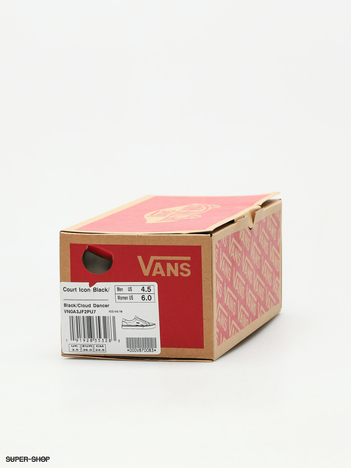 vans court icon pink