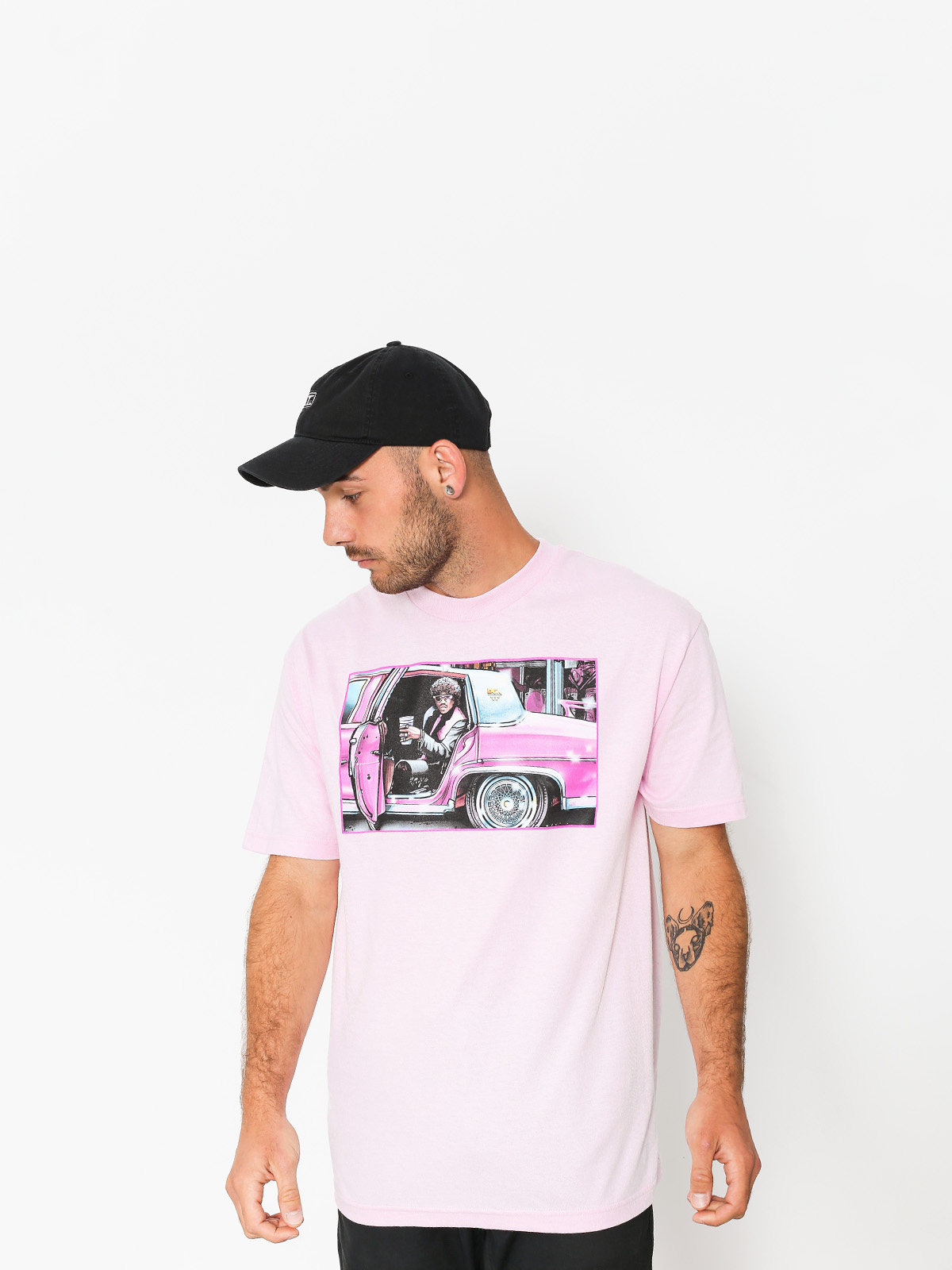 DGK T-shirt Dont Spill My Yak (pink)
