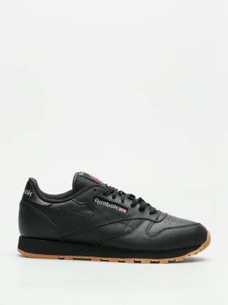 Reebok Shoes Cl Lthr (black/gum)
