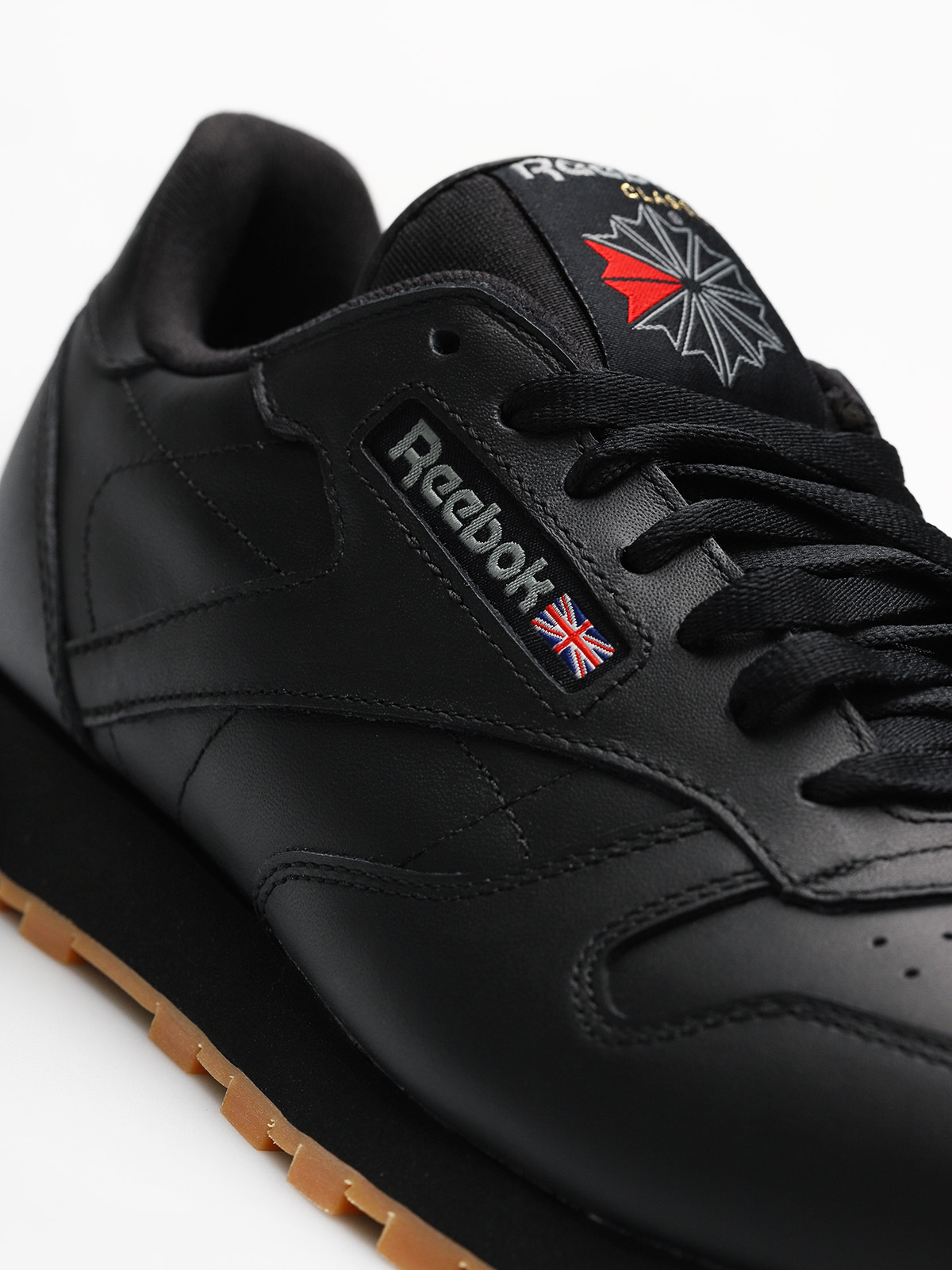 Reebok Shoes Cl Lthr (black/gum)