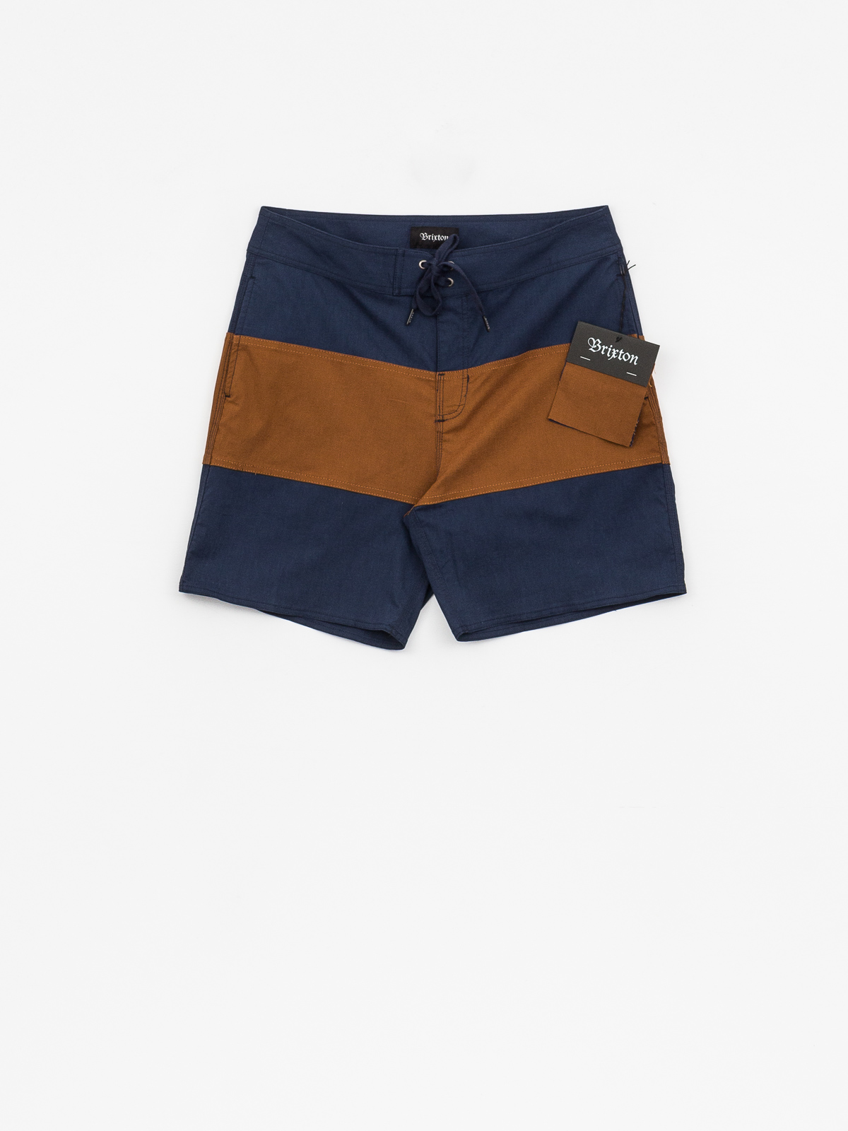 Brixton Shorts Convoy Trunk (washed navy/copper)