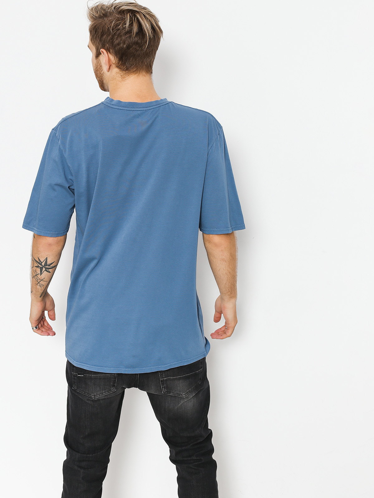Quiksilver T-shirt Original Check Pt (bijou blue)