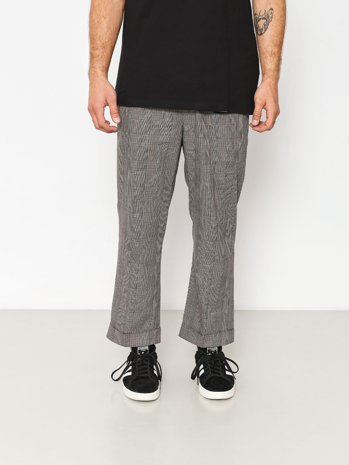 Brixton Pants Regent Trouser (grey plaid)