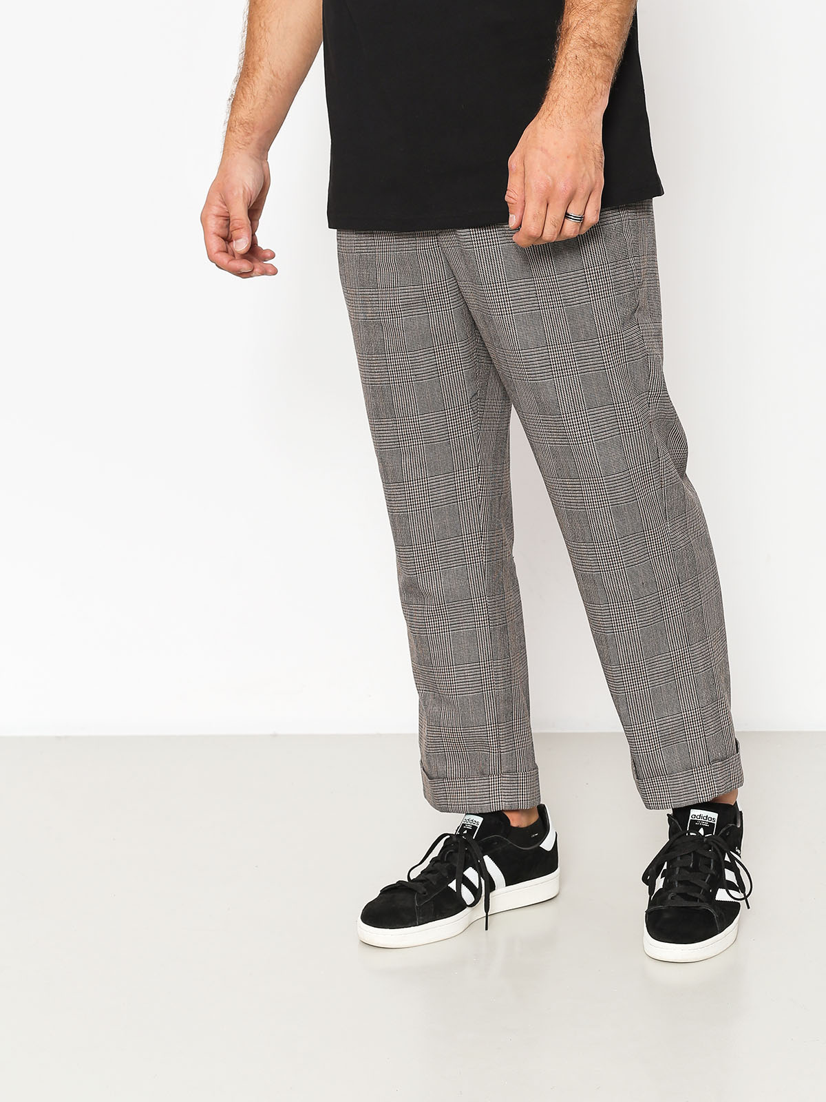 Brixton Pants Regent Trouser (grey plaid)