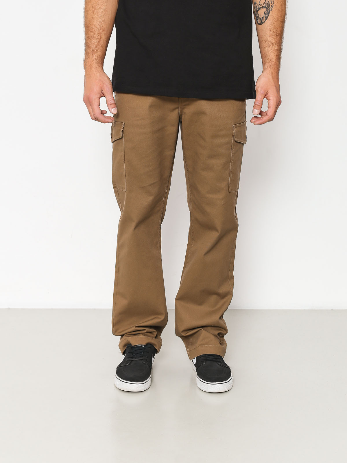 dark khaki cargo pants