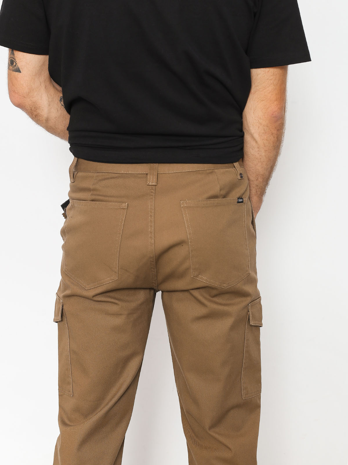 Brixton Pants Fleet Cargo (dark khaki)