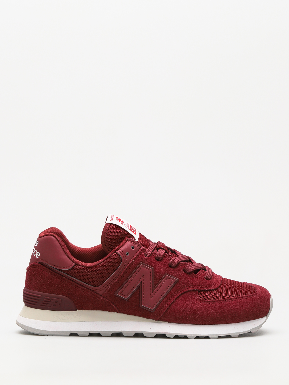 New Balance Shoes 574 (burgundy)