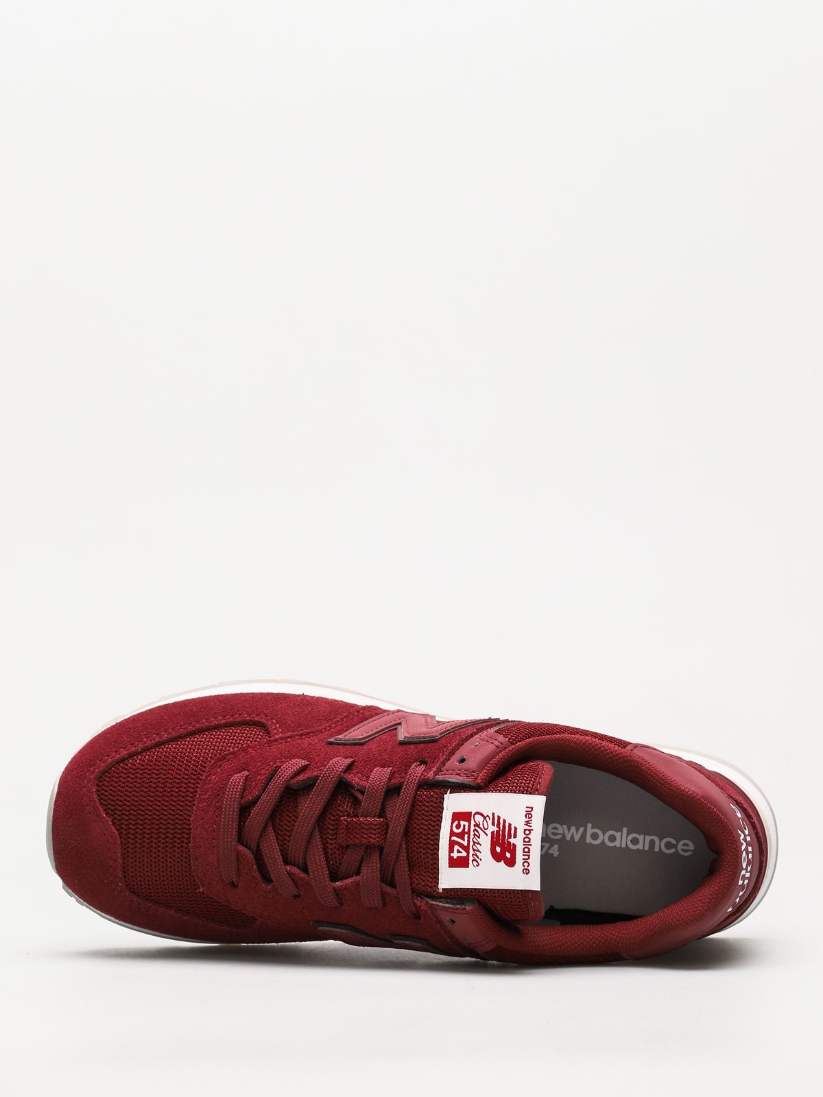 New Balance Shoes 574 (burgundy)