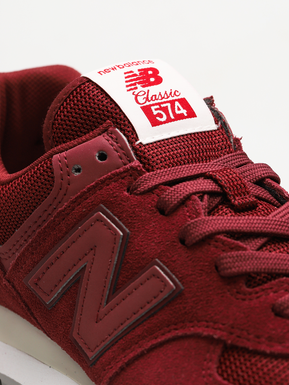New Balance Shoes 574 (burgundy)